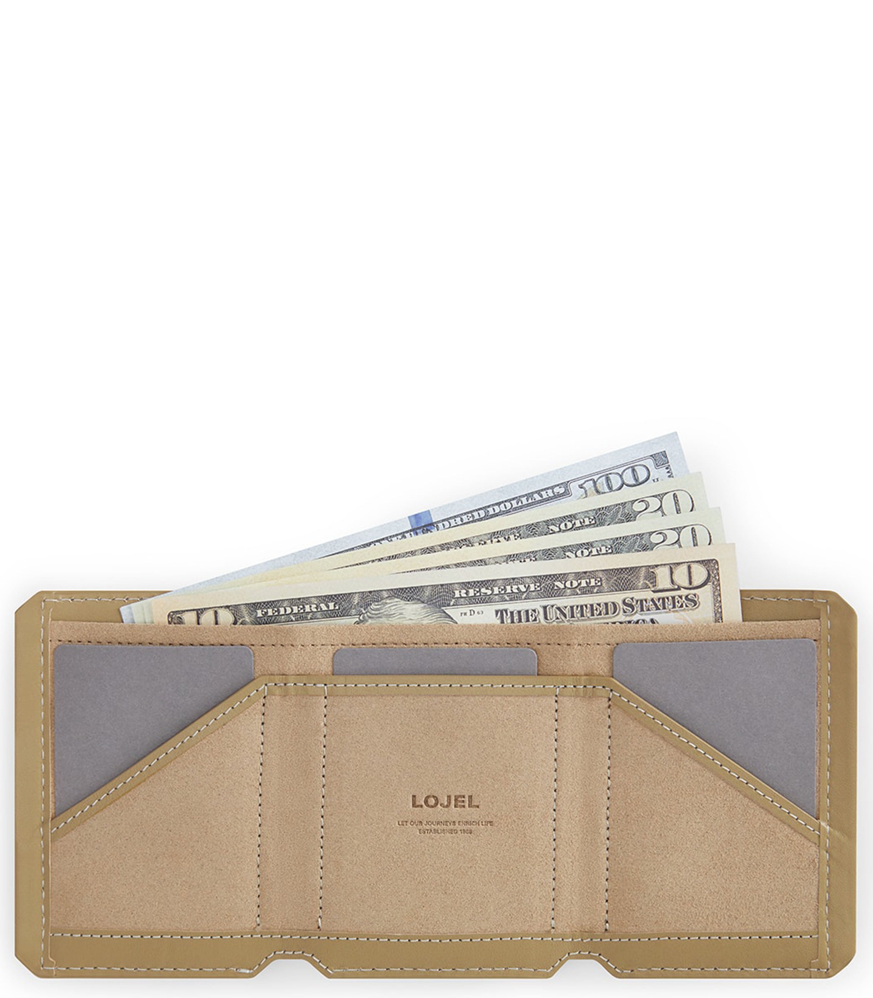 LOJELILOJ SLIM WALLET SAND