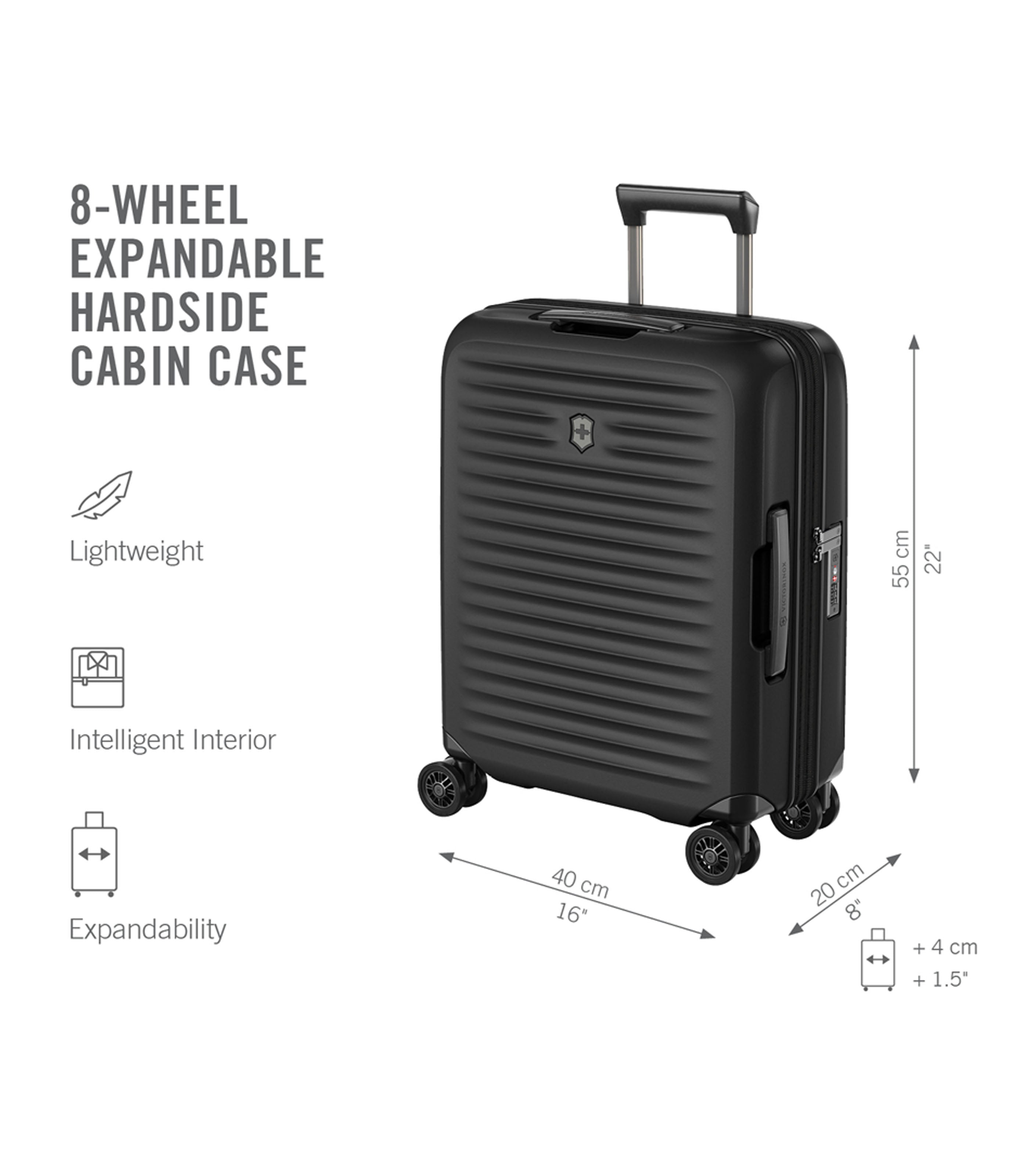 VICTORINOXAIROX ADVANCED (Small) Black
