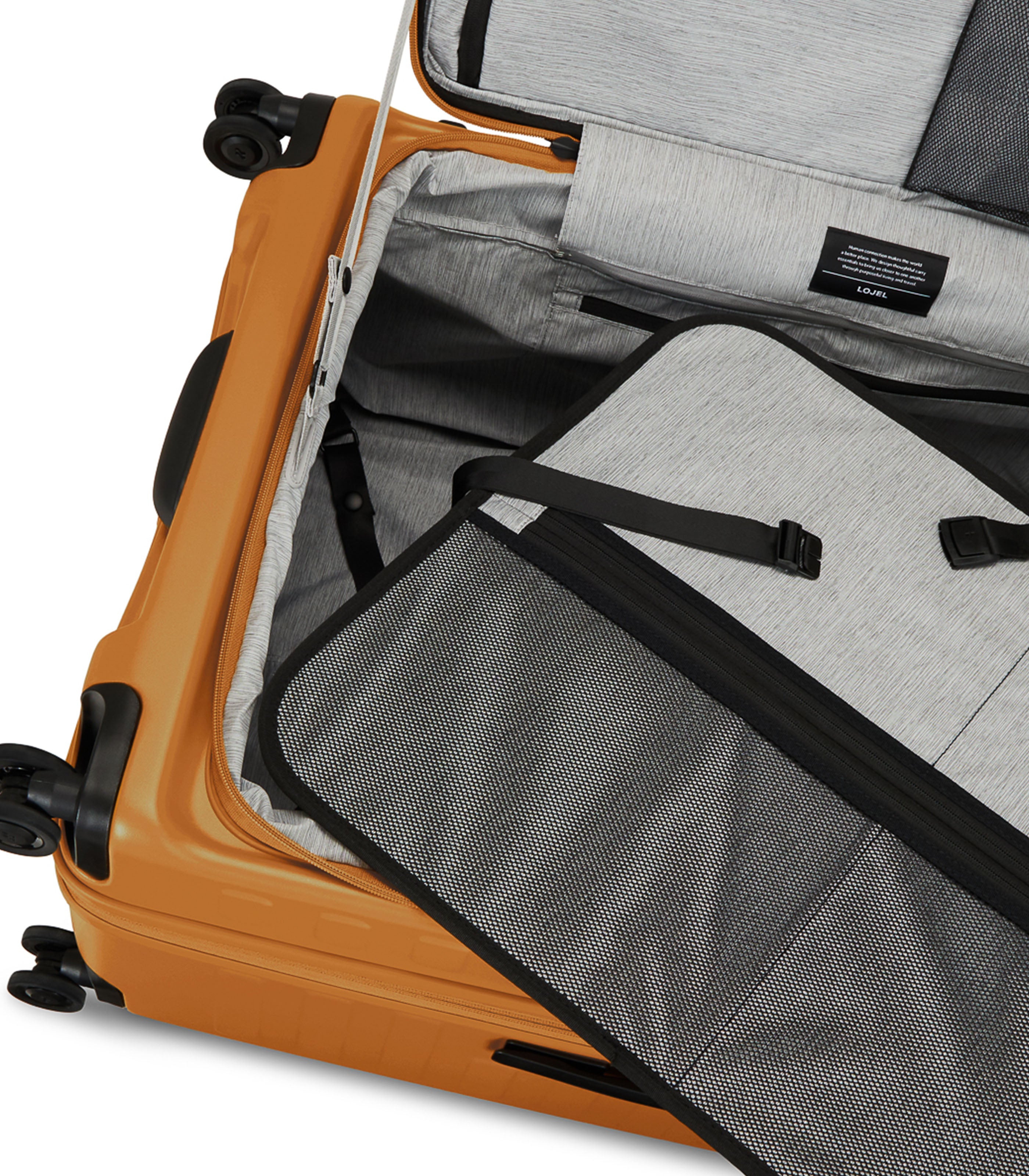 LOJELCubo 30 in. Luggage Golden Ochre (L)