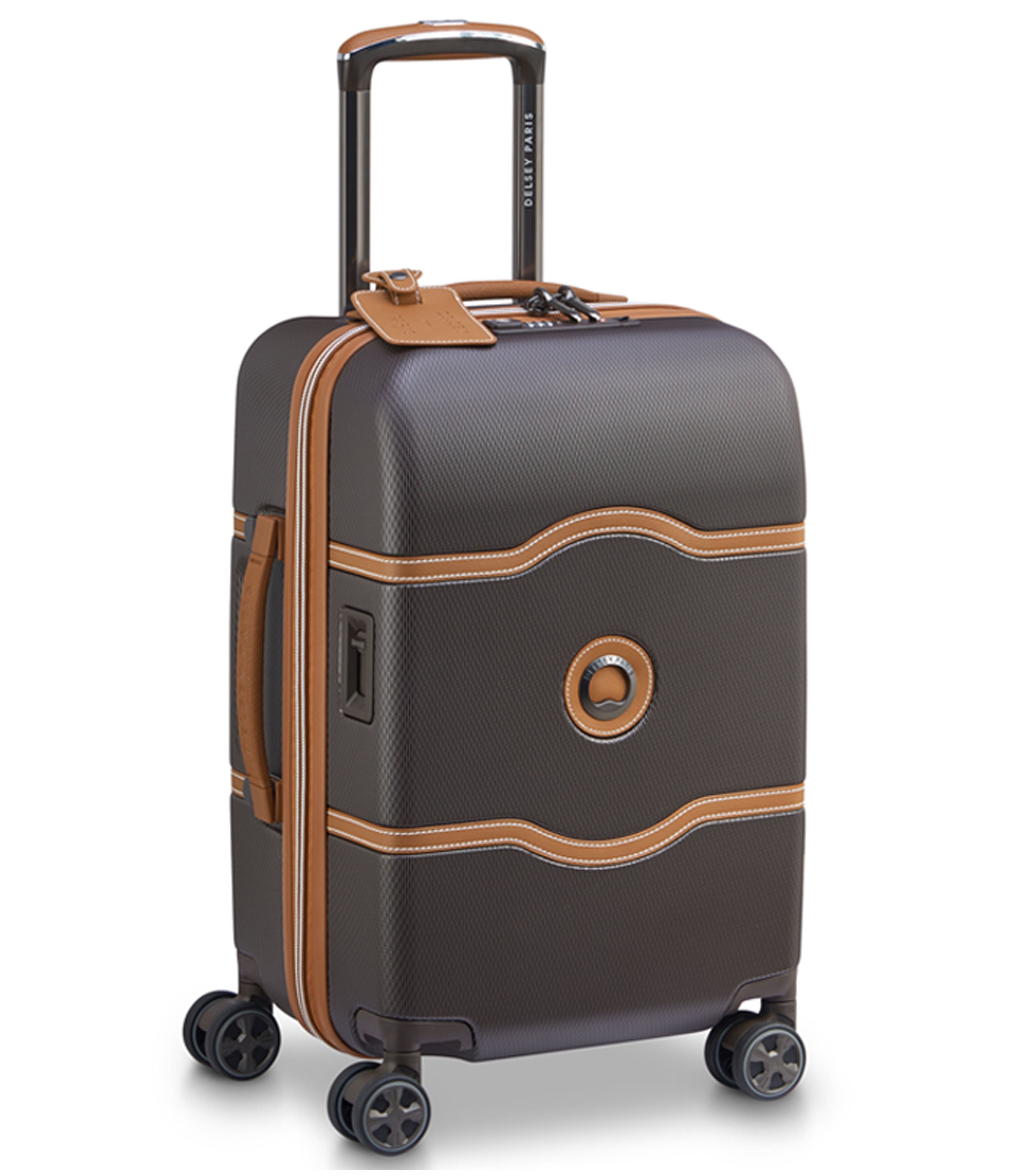 DELSEY PARISChatelet Air 2.0 with Braking System Brown 55cm (Small) Luggage
