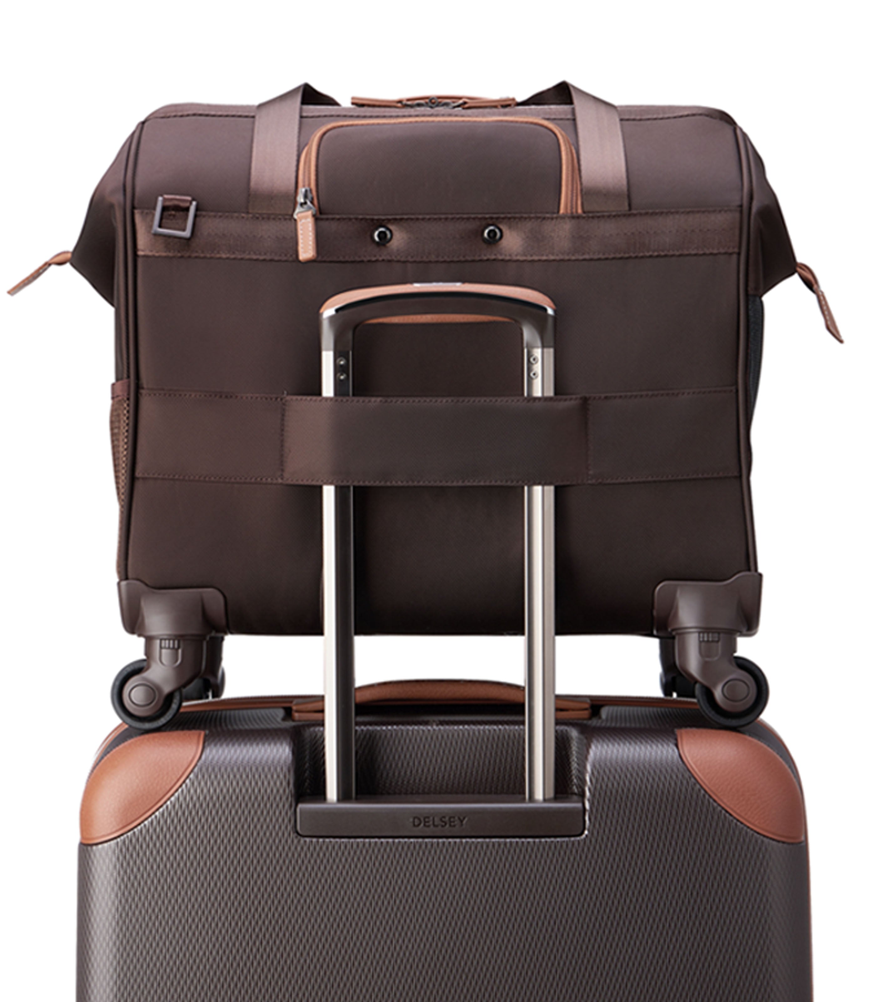 DELSEY PARISChatelet Pet Carrier 4 Wheels Bag Brown