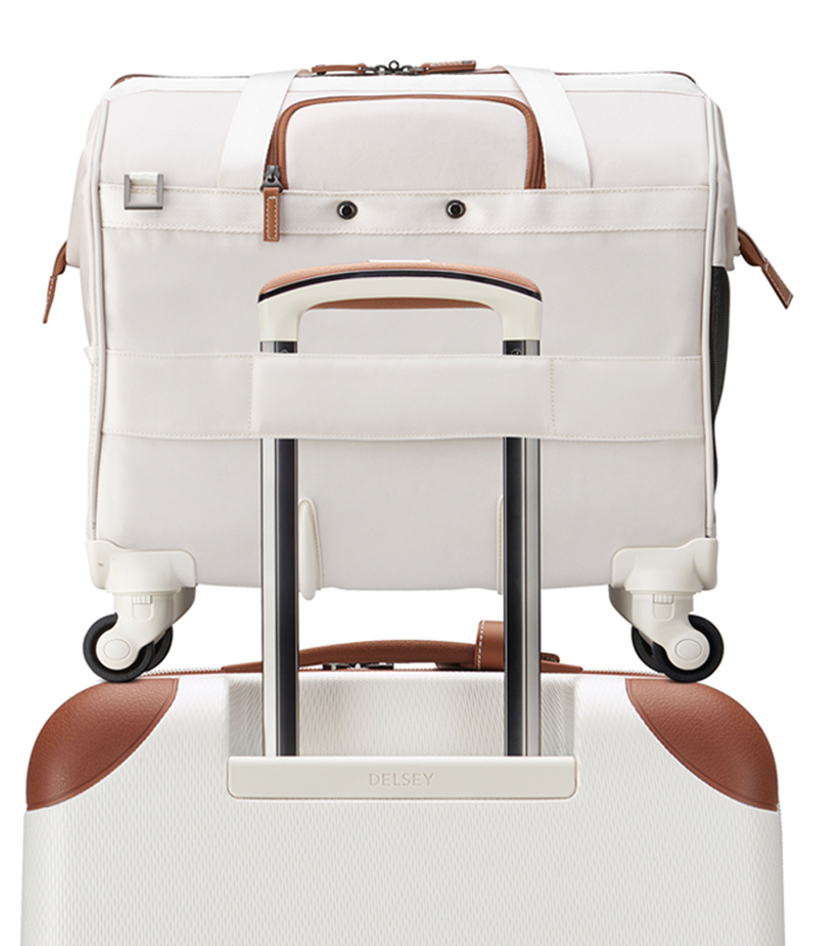 DELSEY PARISChatelet Pet Carrier 4 Wheels Bag Angora