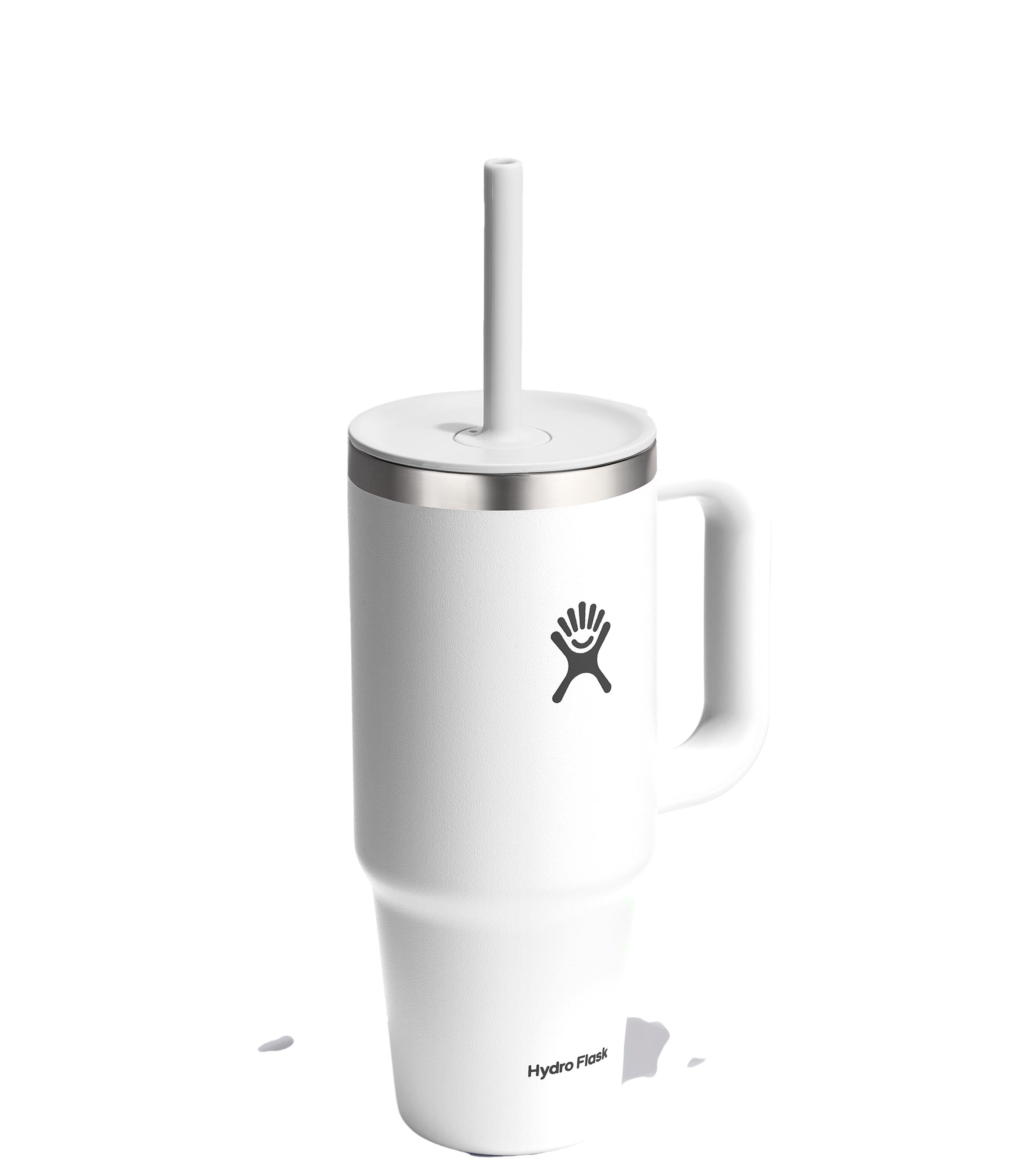 HYDRO FLASKHYDRO FLASK 24 OZ ALL AROUND TRAVEL TUMBLER WHITE