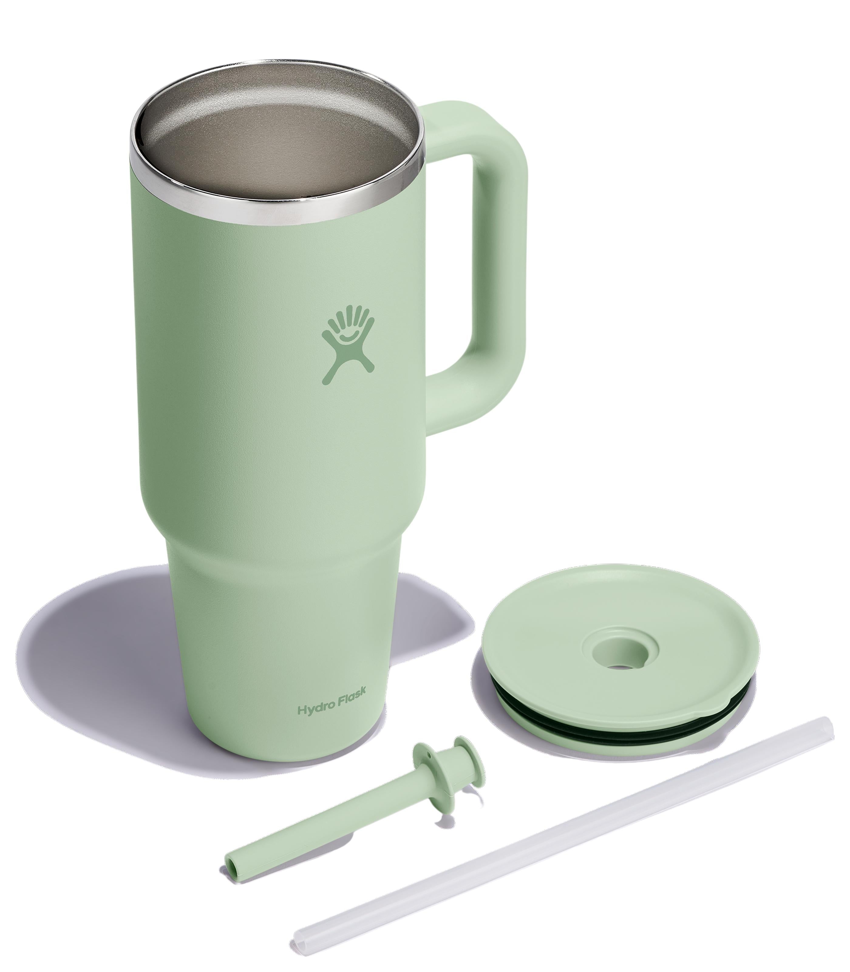 HYDRO FLASKHYDRO FLASK 40 OZ ALL AROUND TRAVEL TUMBLER ALOE