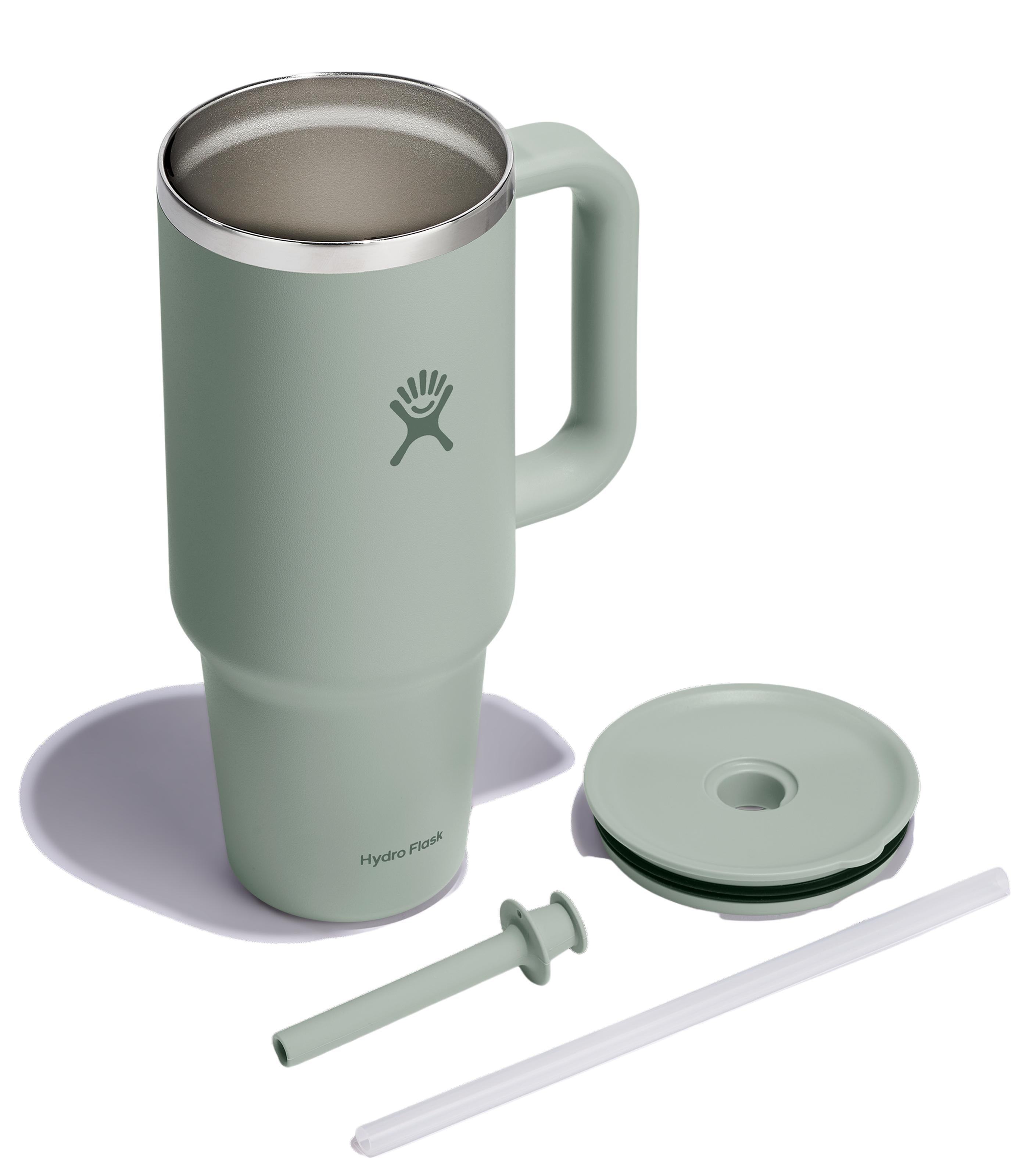 HYDRO FLASKHYDRO FLASK 40 OZ ALL AROUND TRAVEL TUMBLER AGAVE
