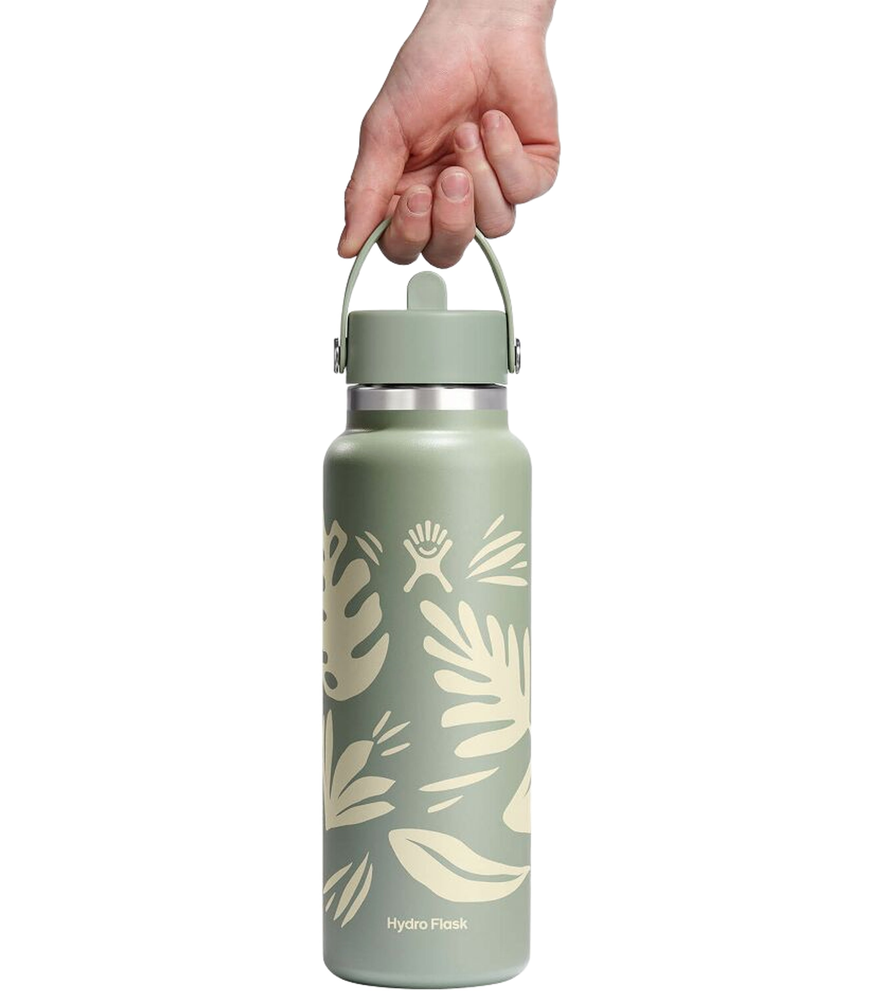 HYDRO FLASKWide Flex Straw Cap Water Bottle