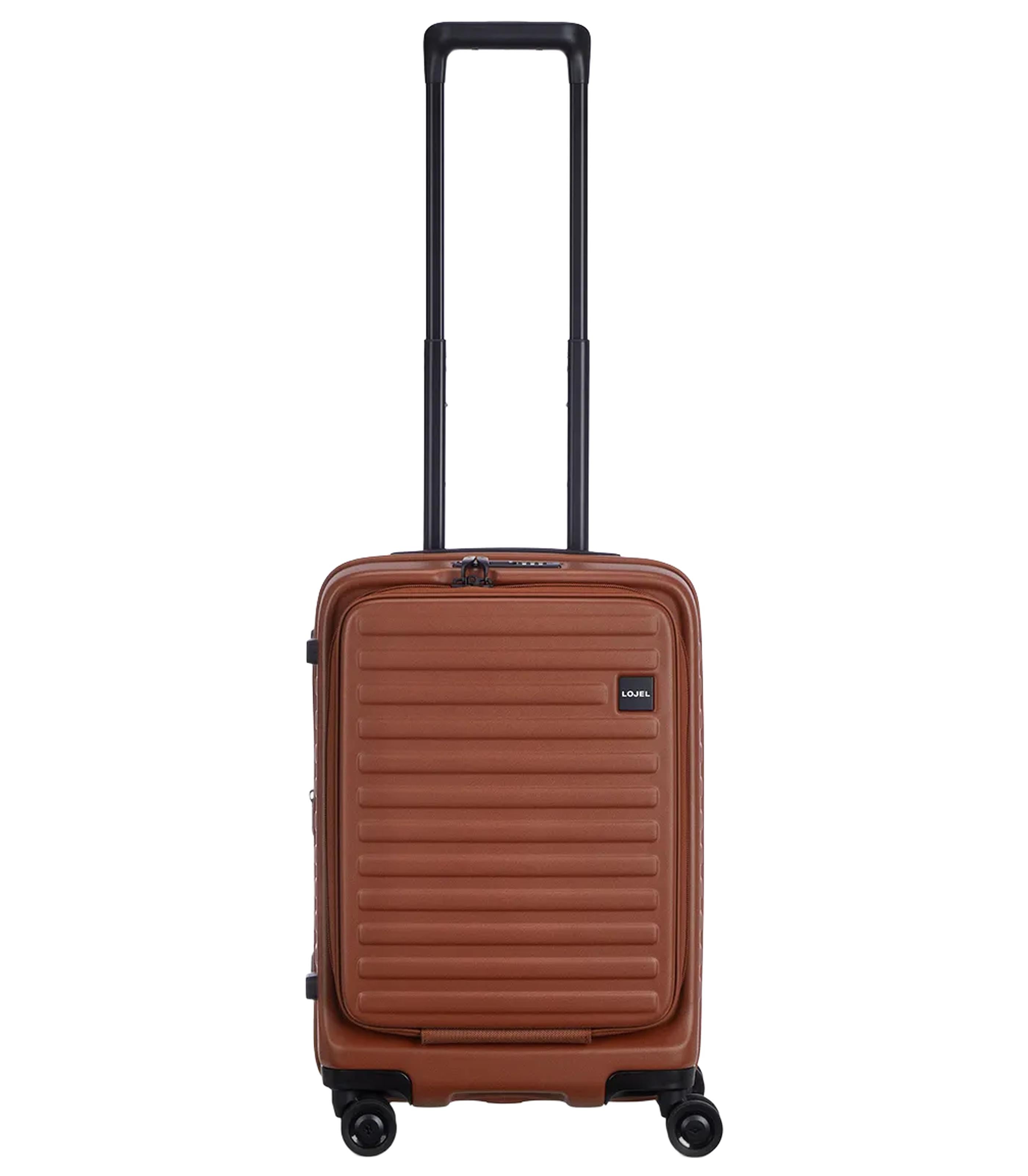 LOJELCUBO 21 IN. LUGGAGE BURNT SIENNA (S)