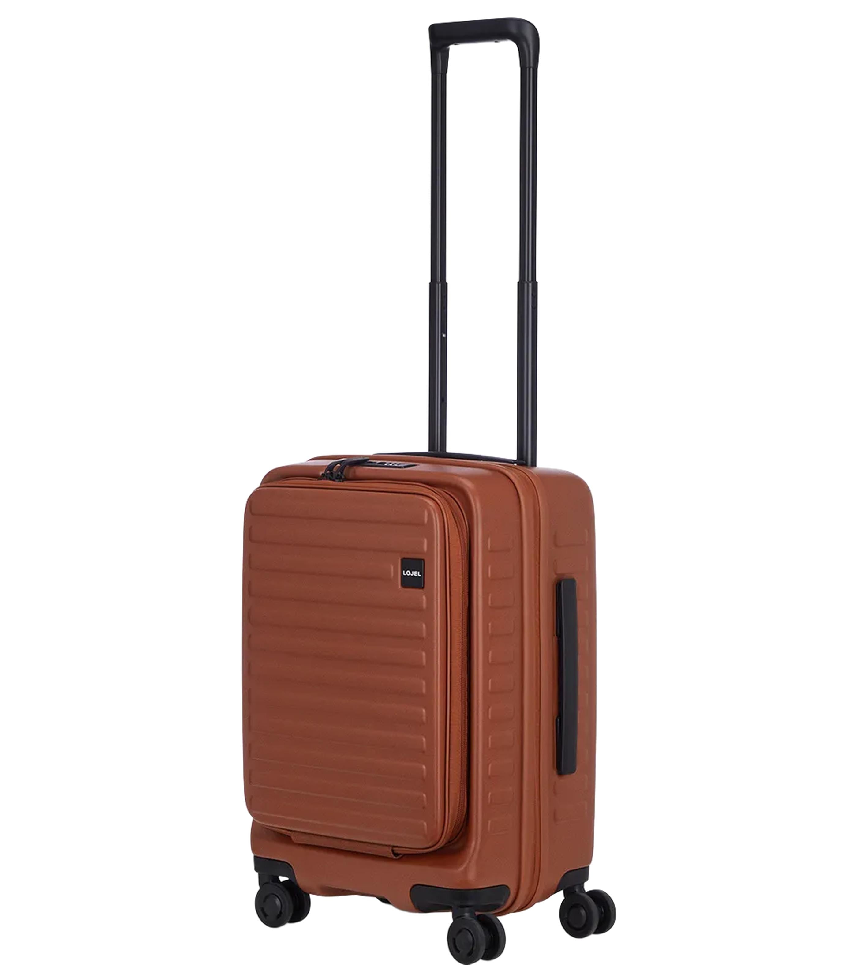 LOJELCUBO 21 IN. LUGGAGE BURNT SIENNA (S)