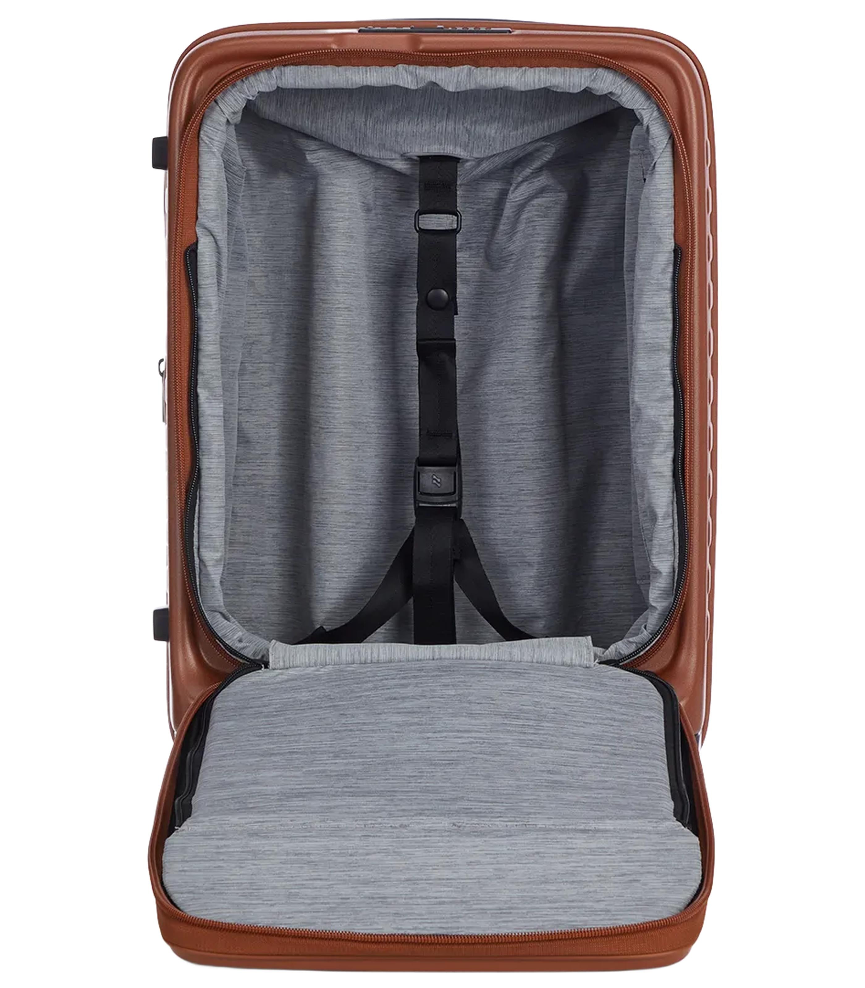 LOJELCUBO 21 IN. LUGGAGE BURNT SIENNA (S)