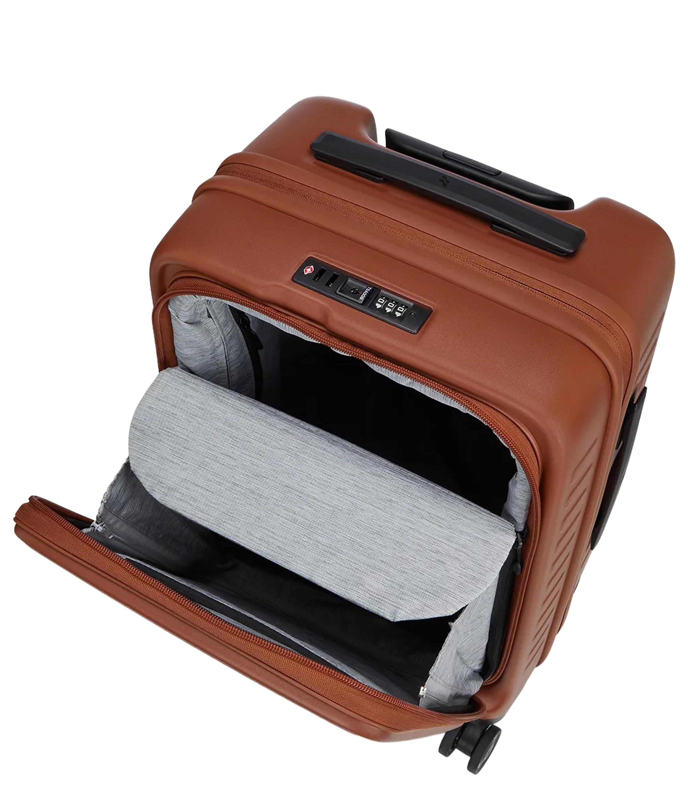 LOJELCUBO 21 IN. LUGGAGE BURNT SIENNA (S)