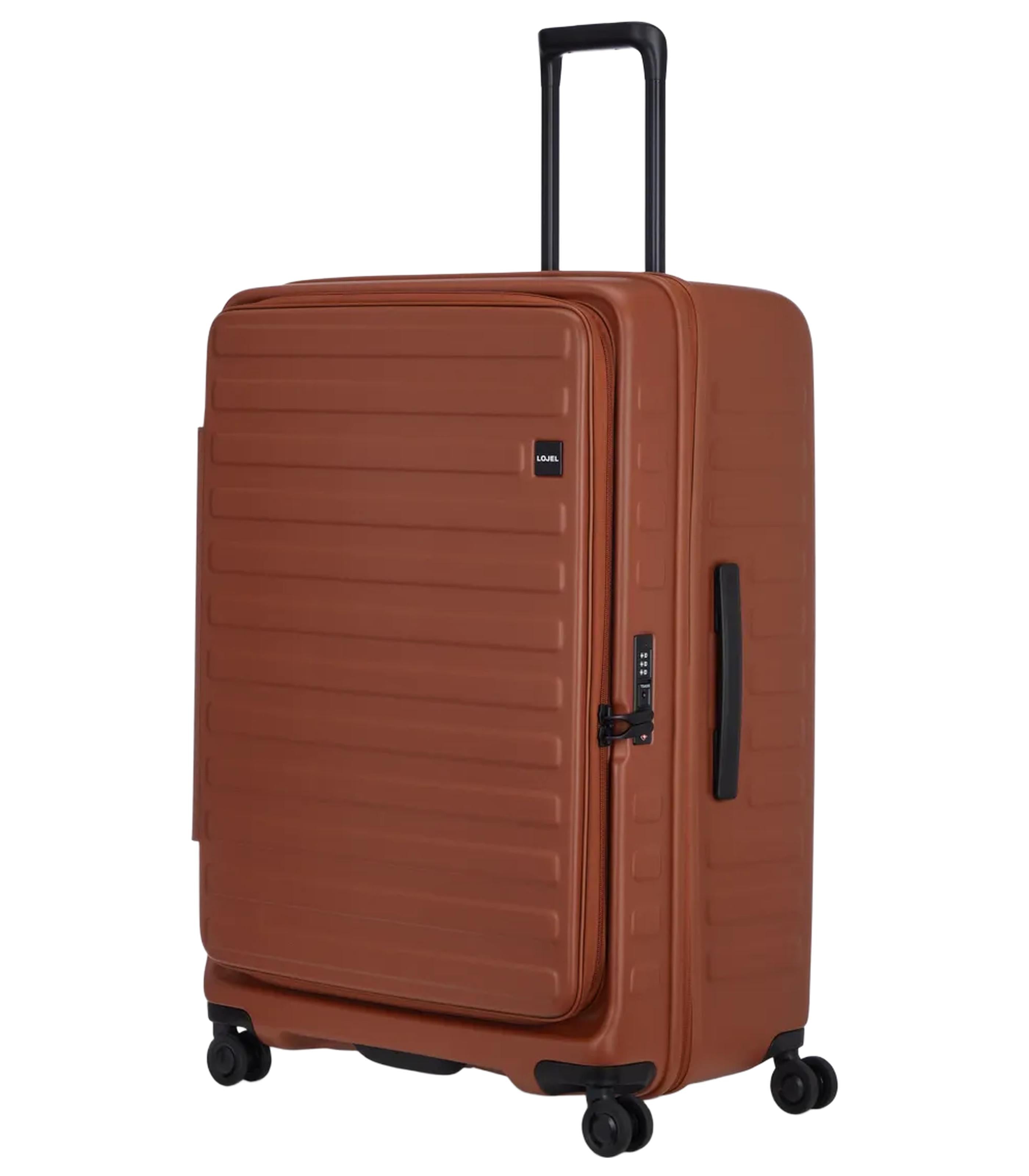 LOJELCUBO 30 IN. LUGGAGE BURNT SIENNA (L)