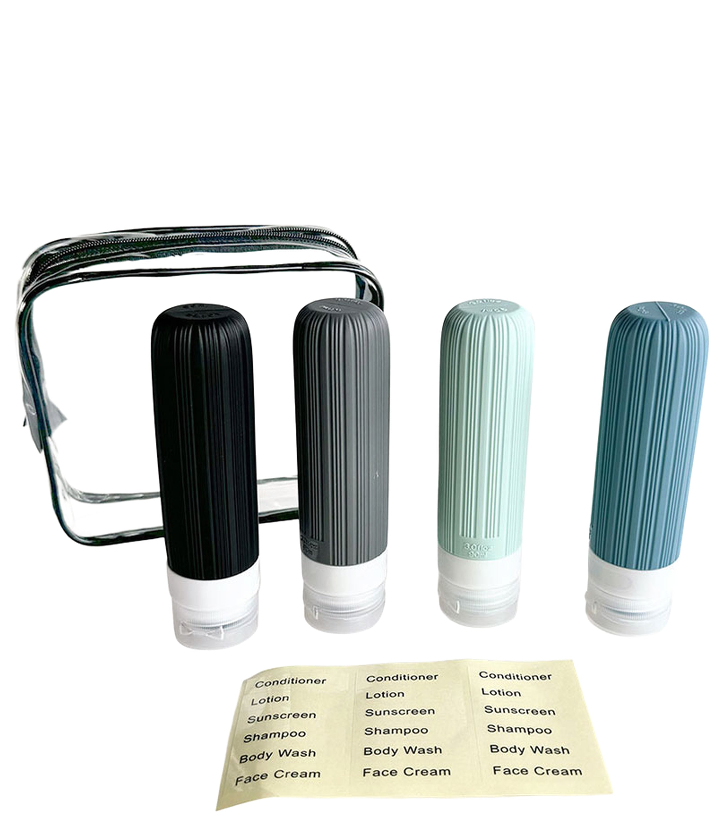 CLEVER SPACESSilicon Tube Set - 4Pcs