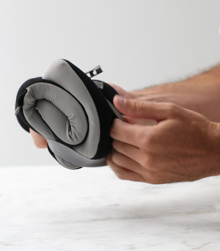 TRAVELONSlim Travel Pillow - Navy