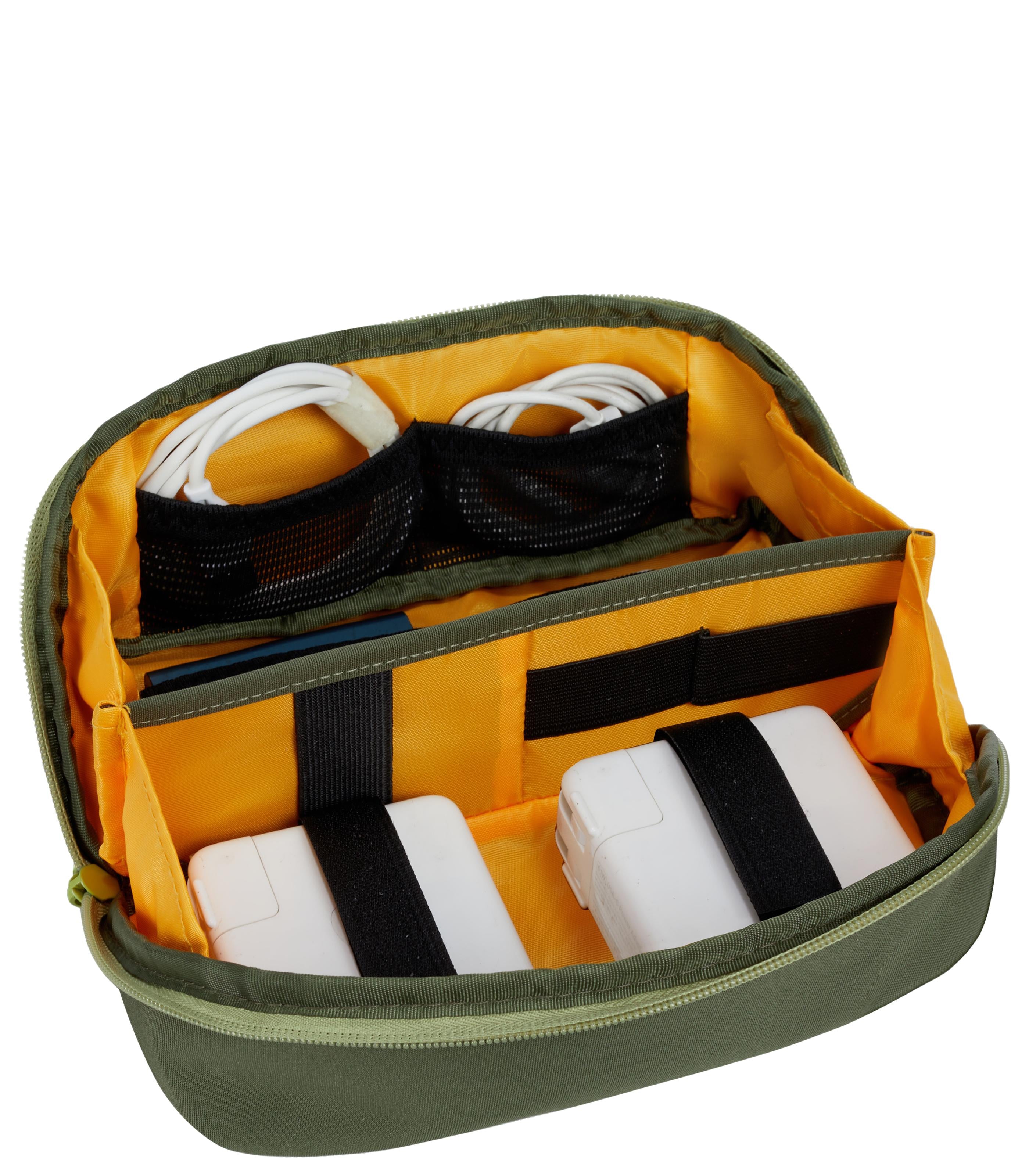 TRAVELONPacking Intelligence The Cube Tech Organizer - Olive