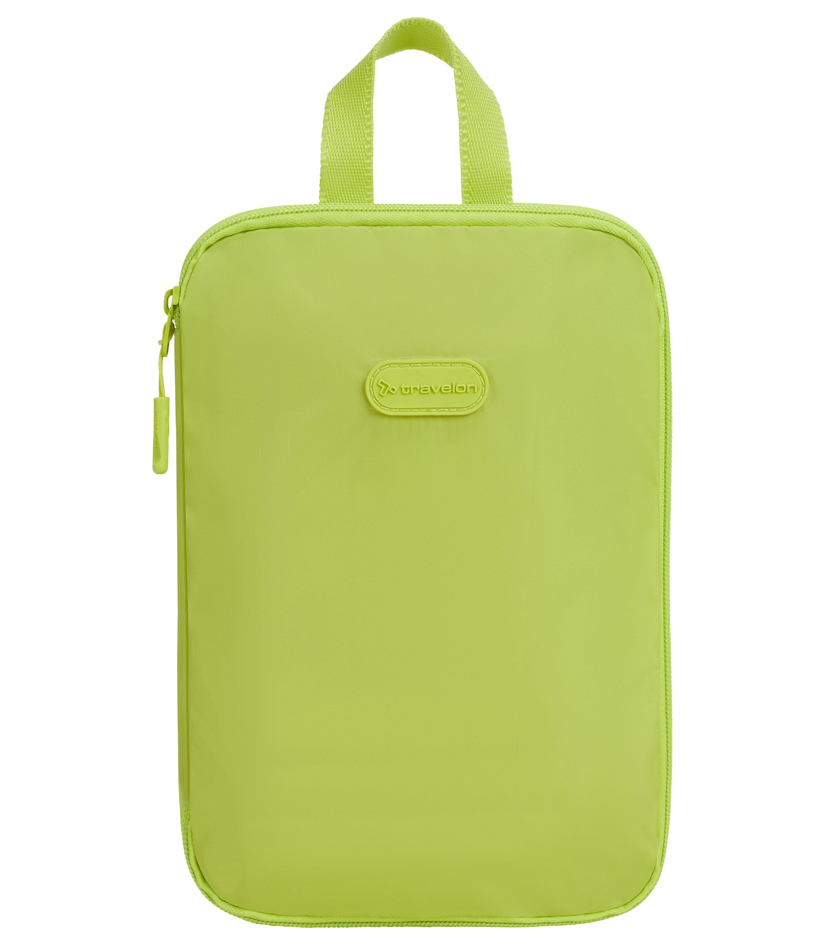TRAVELONPacking Intelligence Set of 3 Compression Cubes - Cool Tones