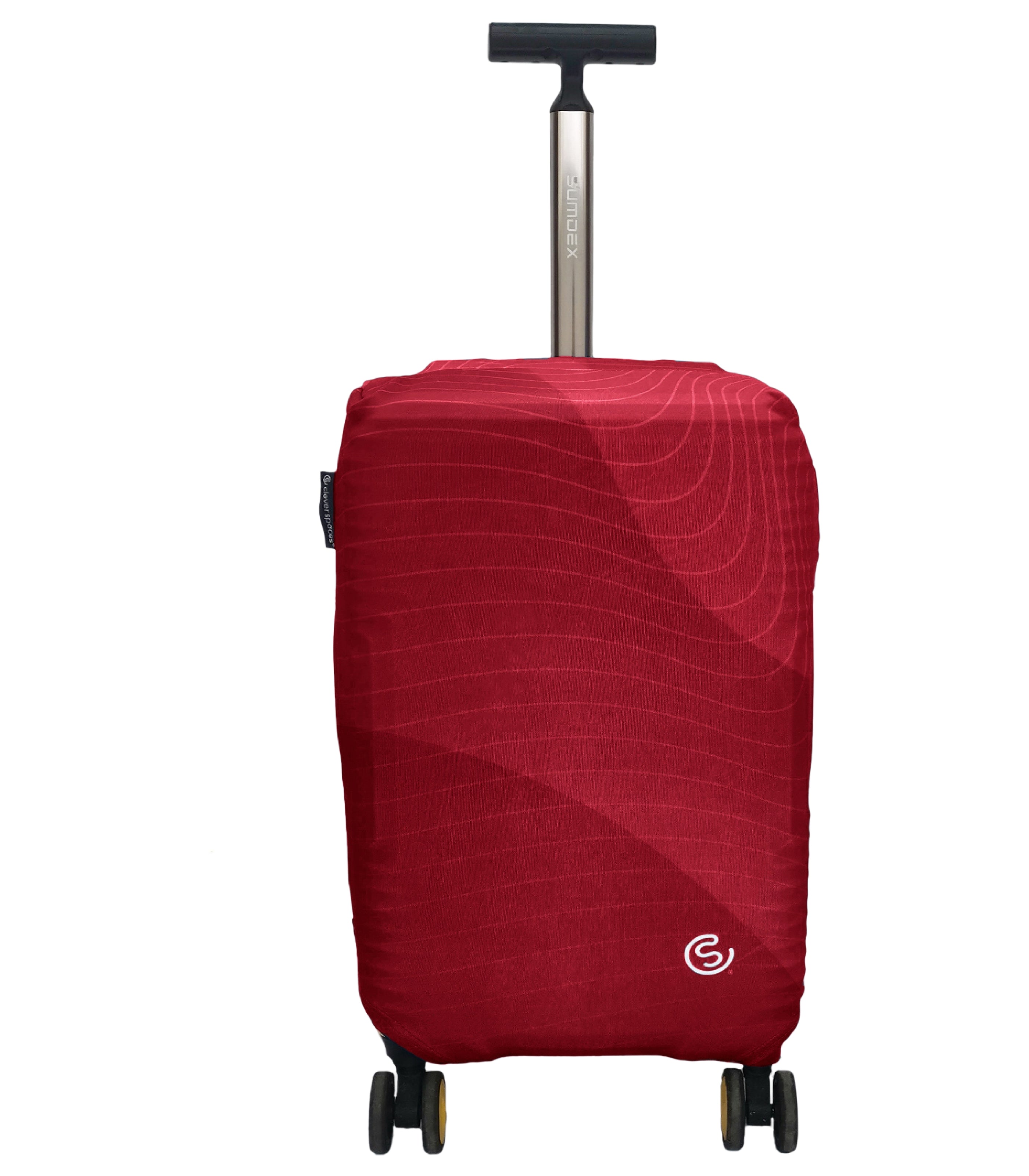 CLEVER SPACESPulse Wave Luggage Cover Small - Red