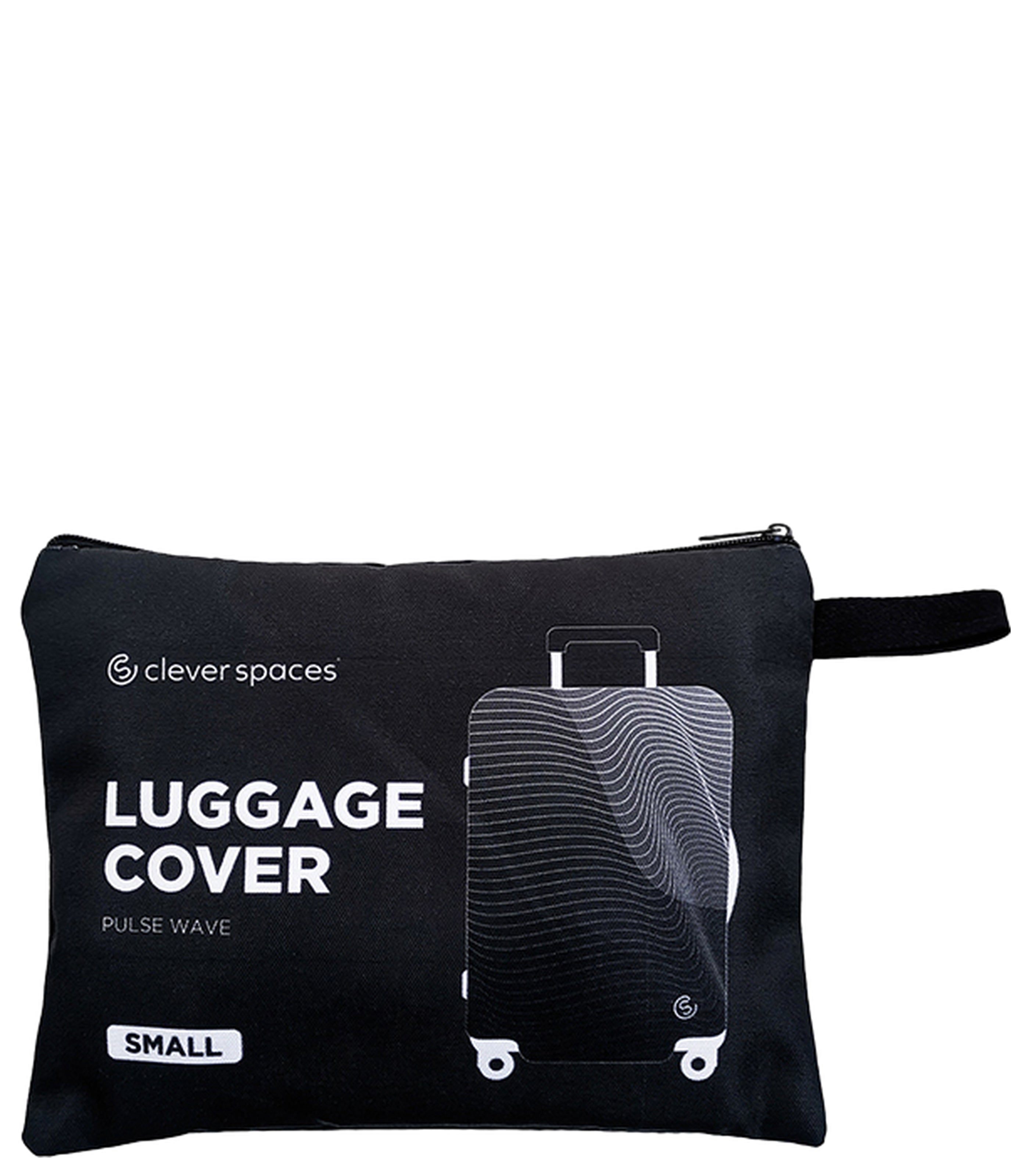 CLEVER SPACESPulse Wave Luggage Cover Small - Black
