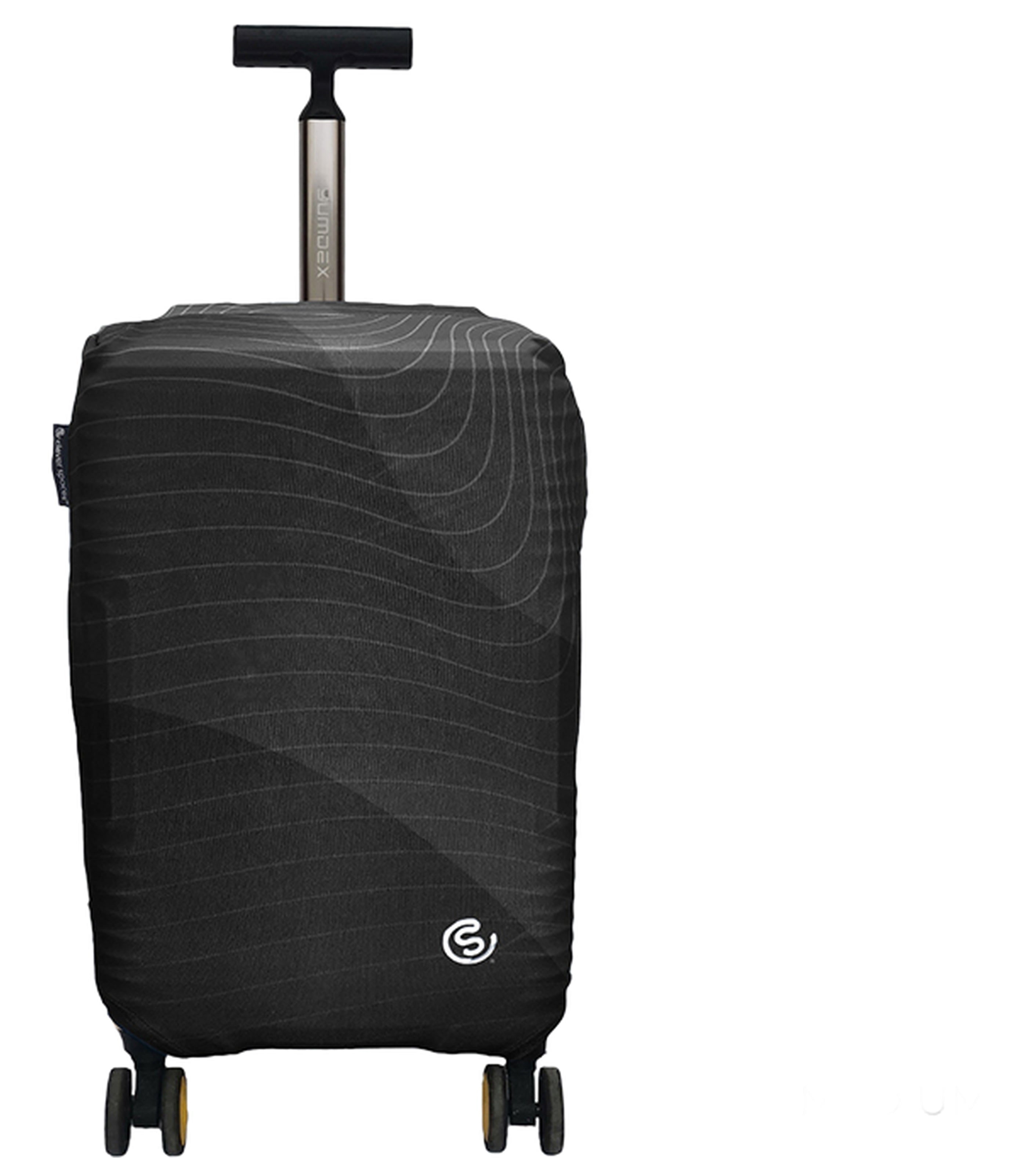 CLEVER SPACESPulse Wave Luggage Cover Medium - Black