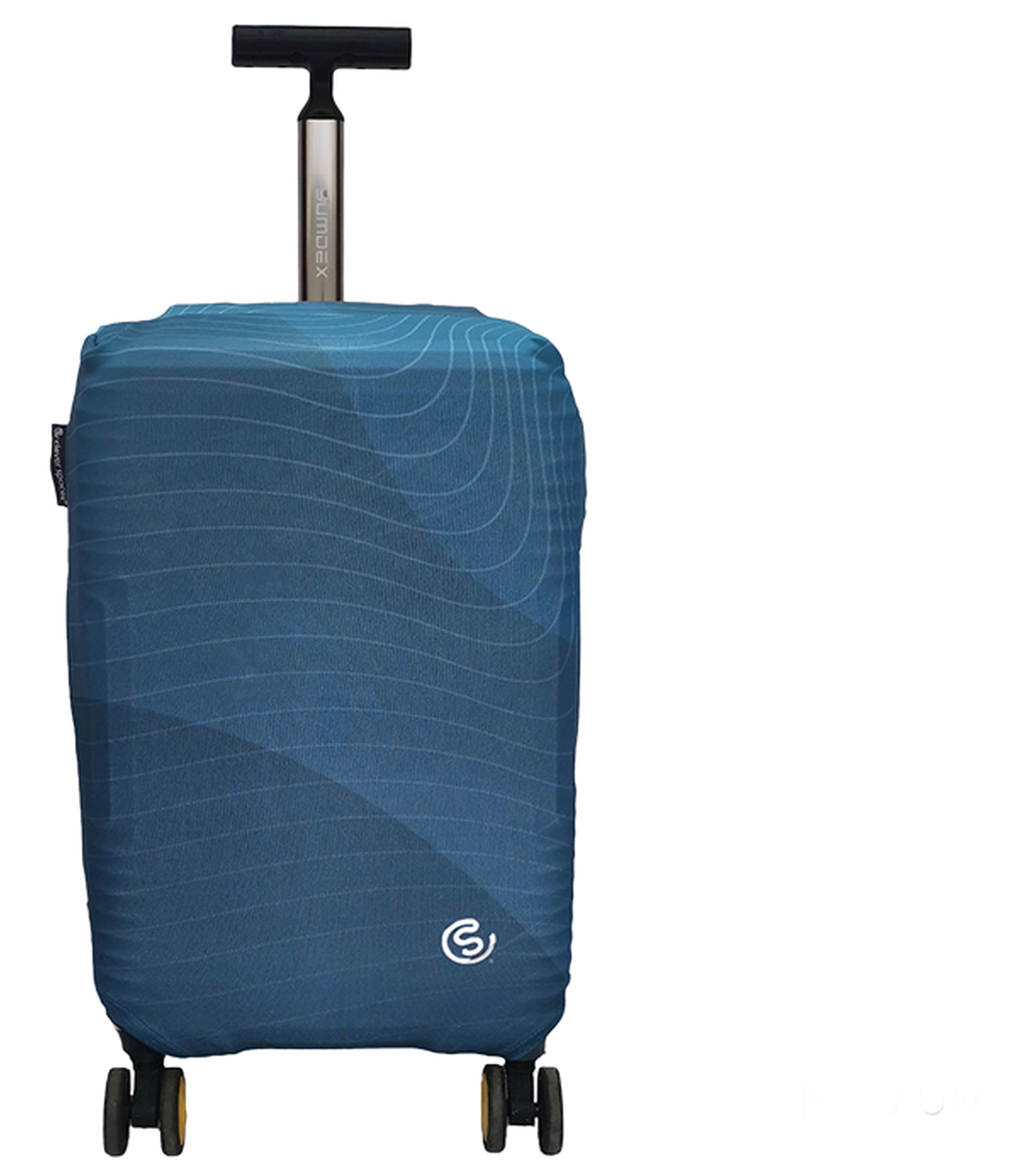 CLEVER SPACESPulse Wave Luggage Cover Medium - Blue