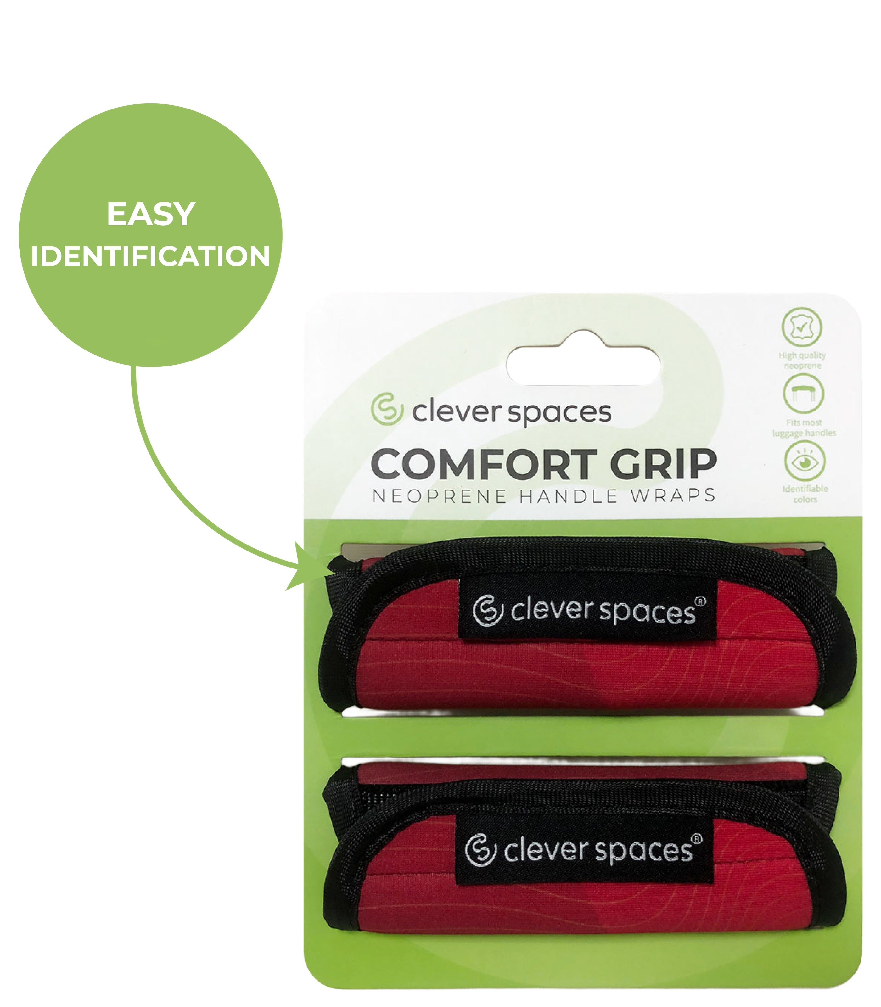 CLEVER SPACESComfort Grip Handle Wraps