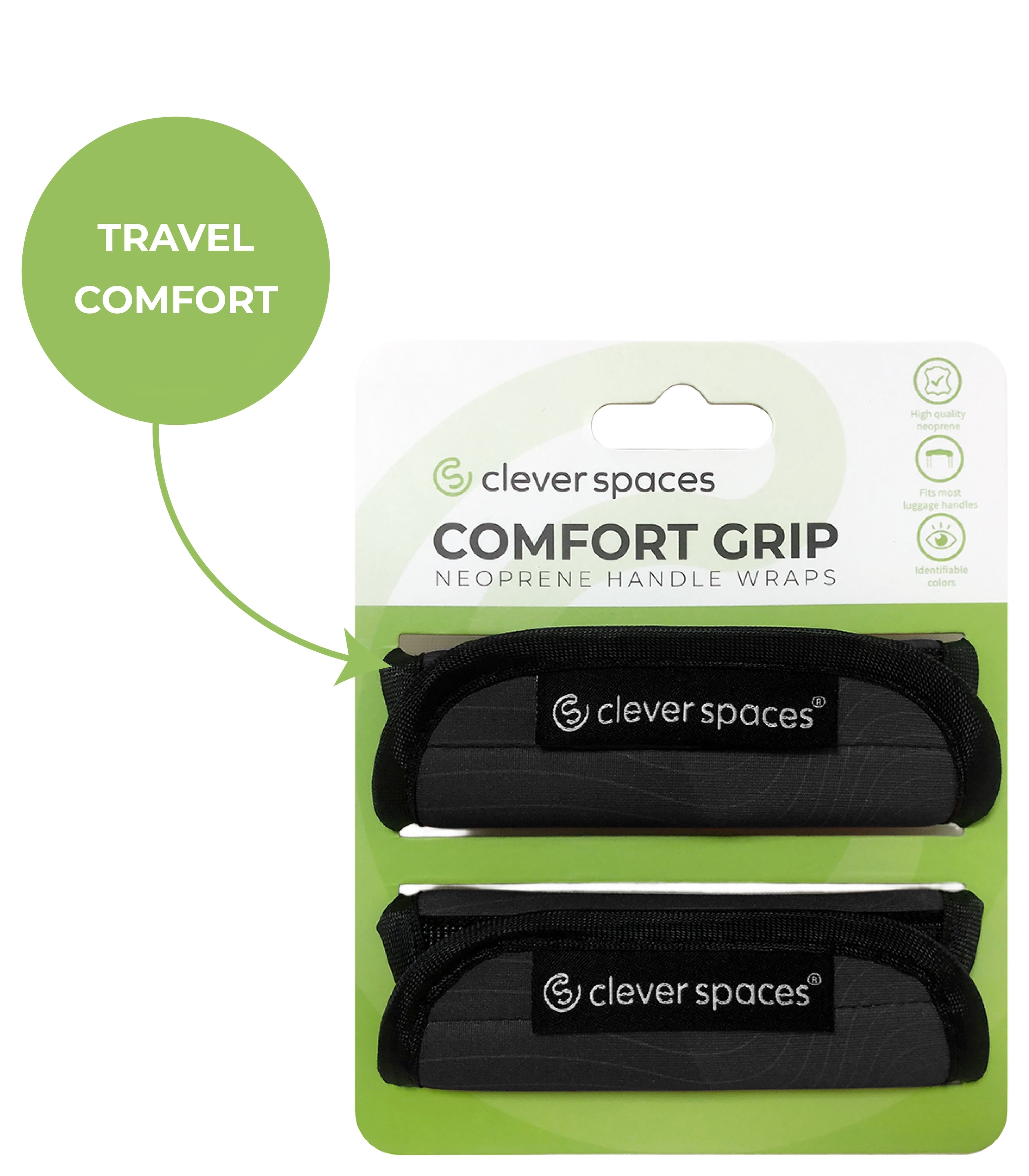 CLEVER SPACESComfort Grip Handle Wraps