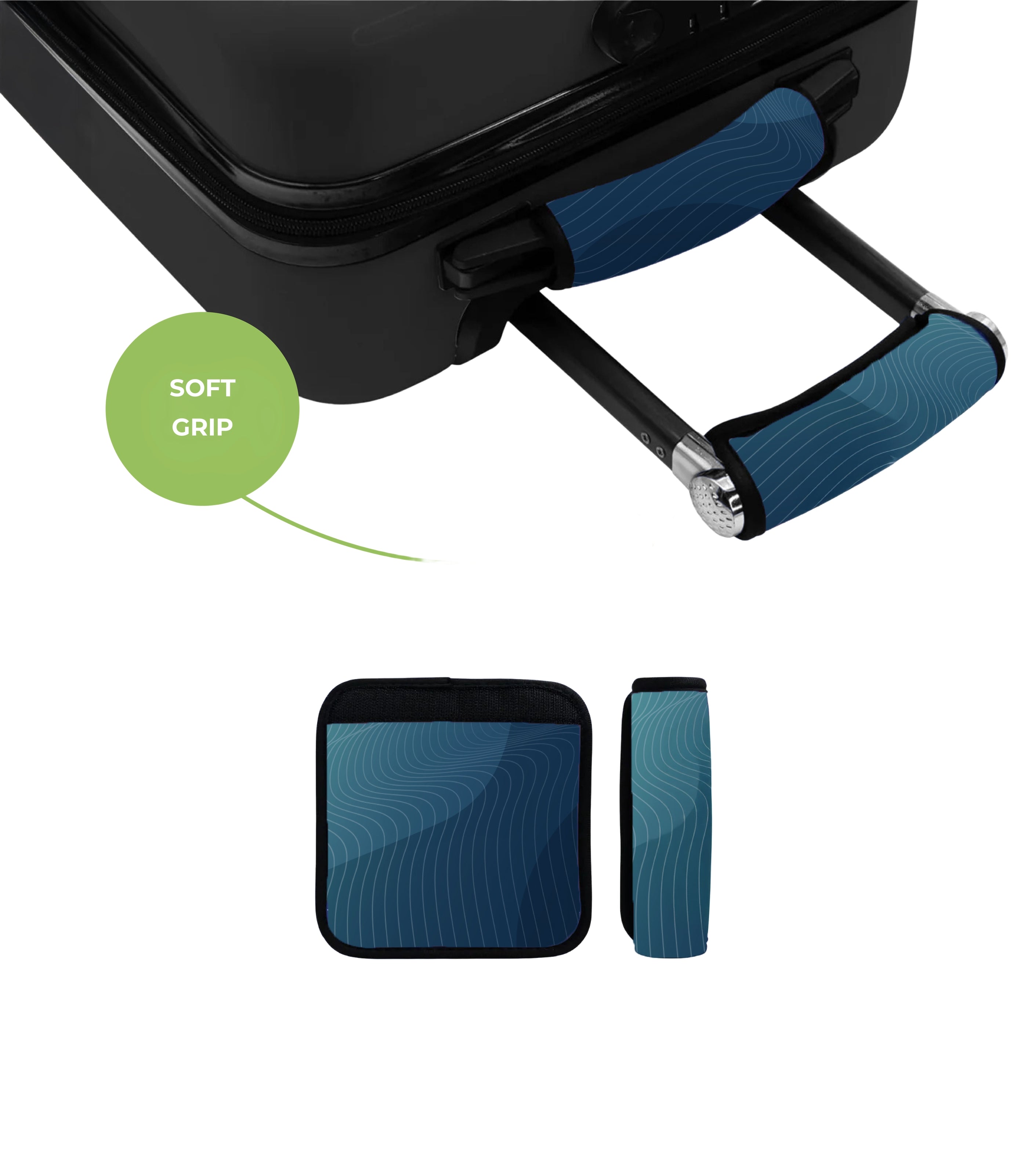 CLEVER SPACESComfort Grip Handle Wraps