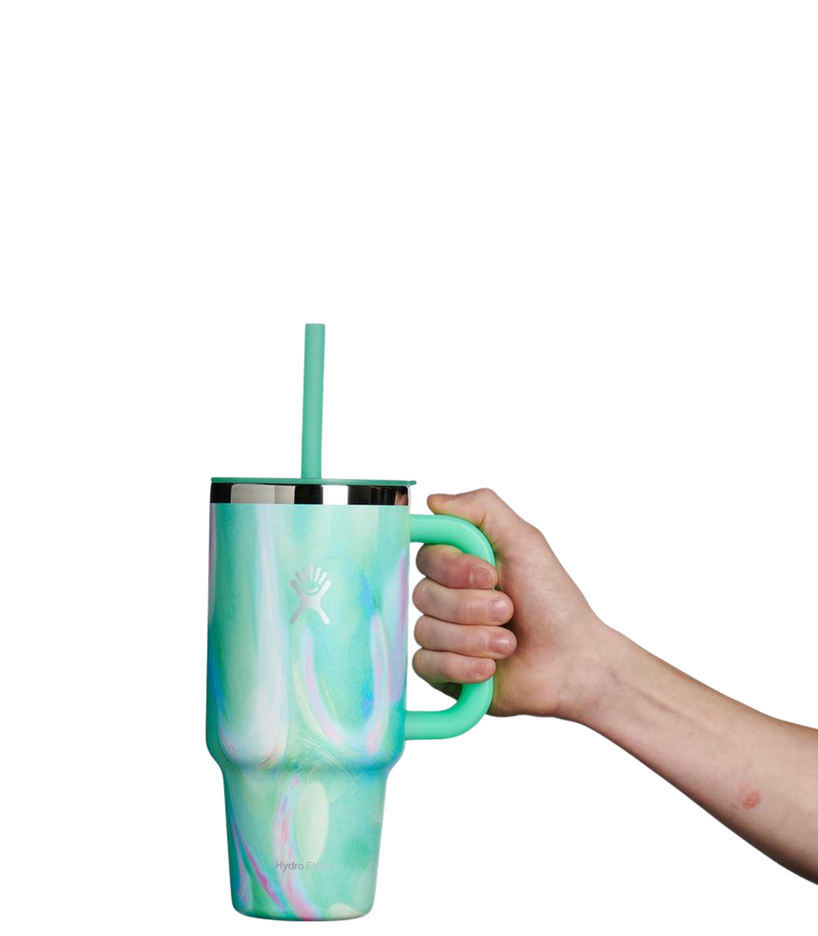 HYDRO FLASKHYDRO FLASK 32 OZ ALL AROUND TRAVEL TUMBLER GREEN