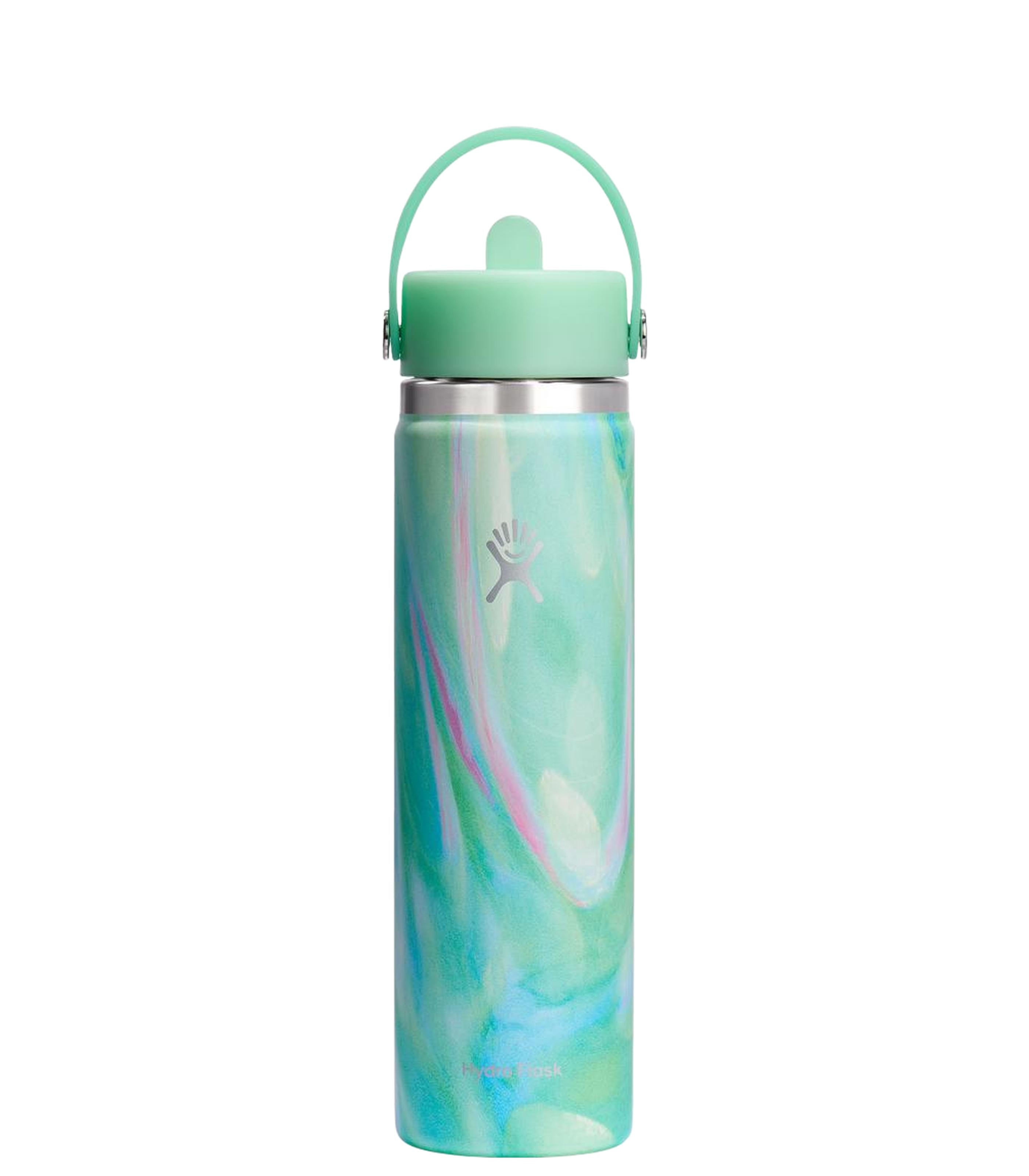 HYDRO FLASKHYDRO FLASK 24 OZ WIDE FLEX STRAW CAP GREEN