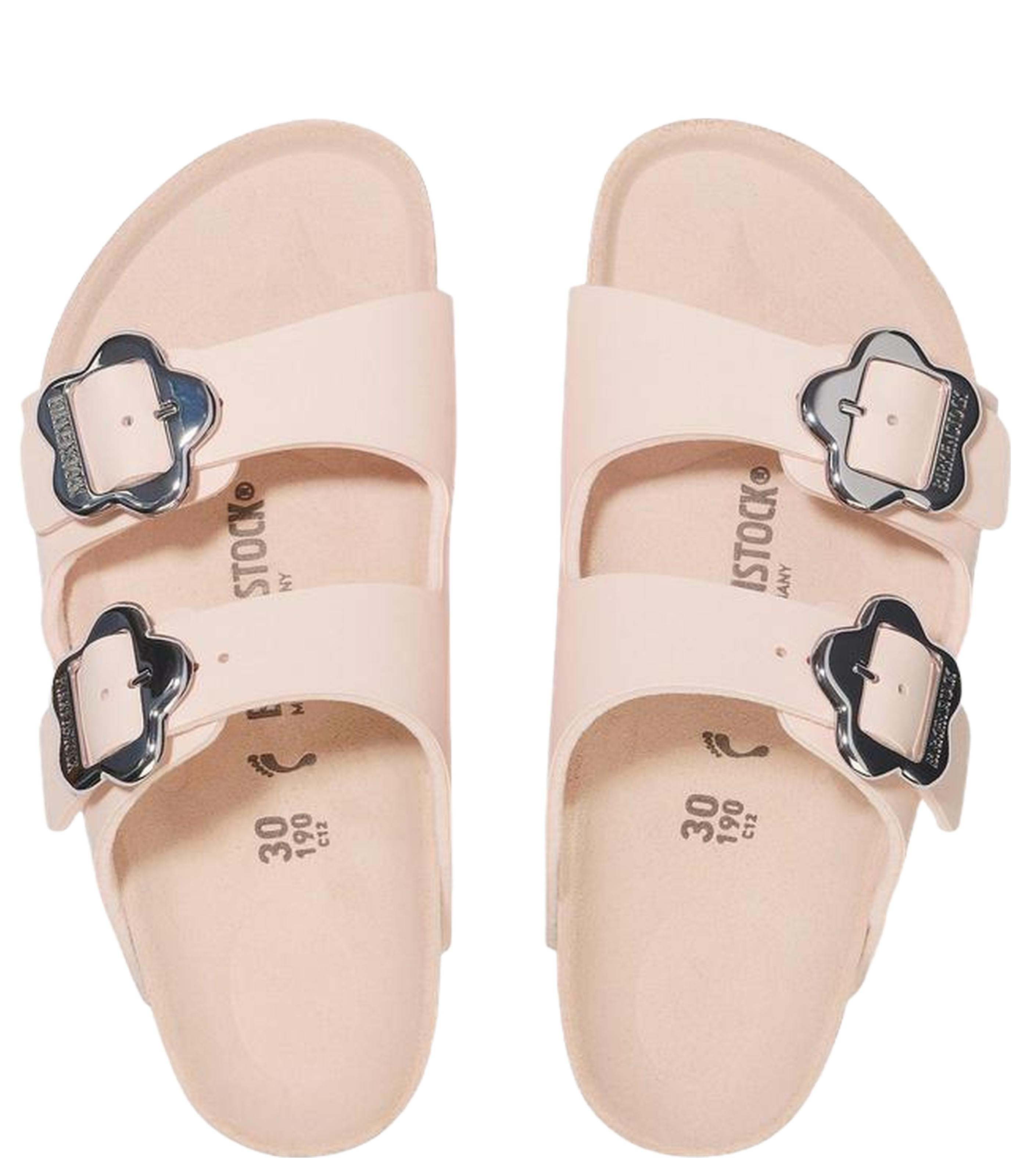 BIRKENSTOCKArizona Flower Buckle Kids Sandals