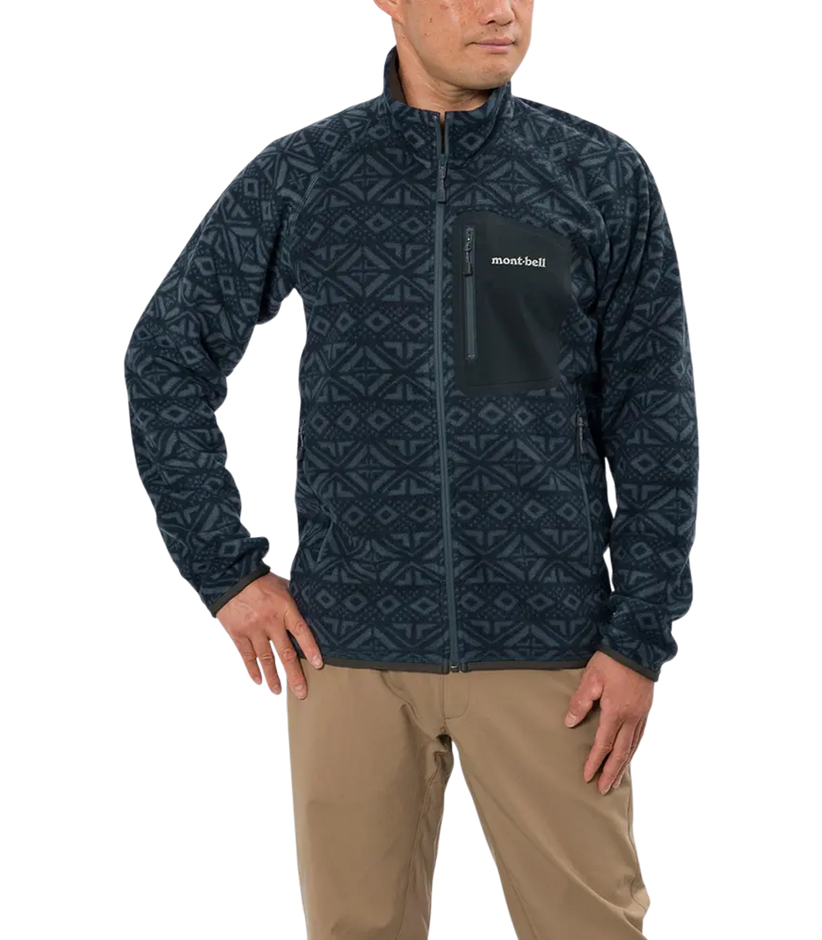 MONTBELLCp100 Print Jacket M Sweatshirt/Hoodie