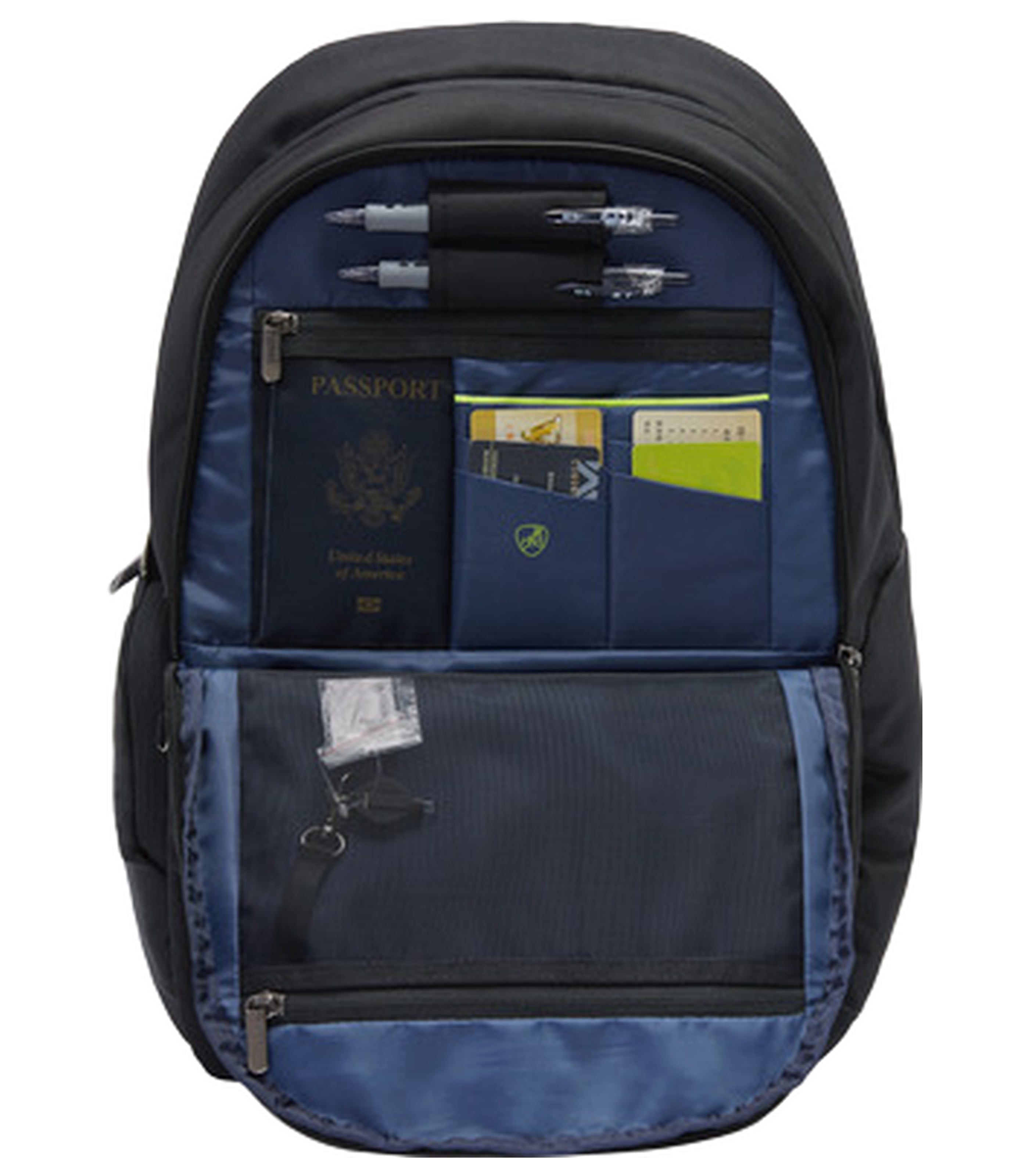 TRAVELONAnti Theft Urban Backpack - Black