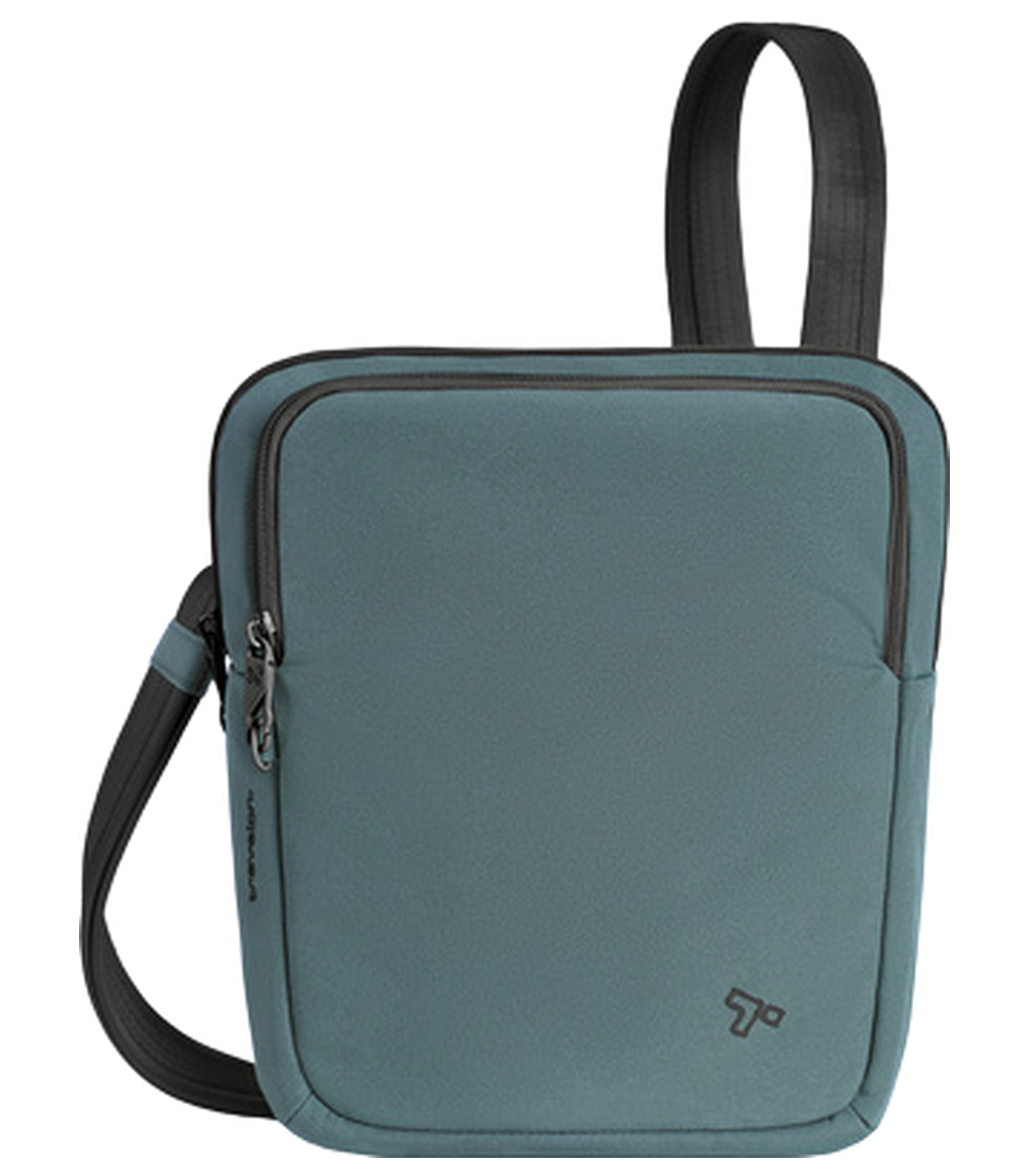 TRAVELONVoyages Anti Theft Slim Crossbody - Slate Blue