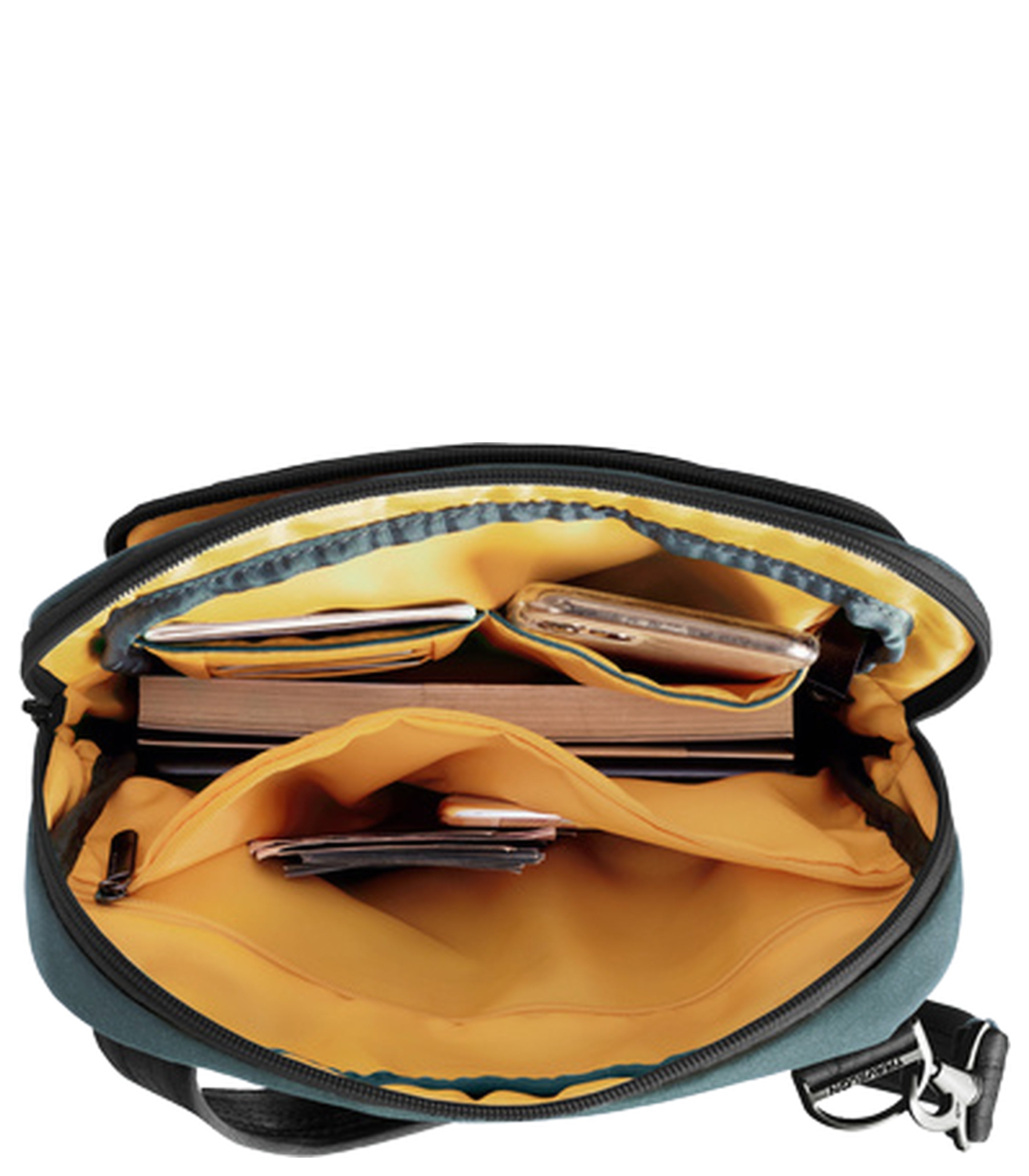 TRAVELONVoyages Anti Theft Slim Crossbody - Slate Blue