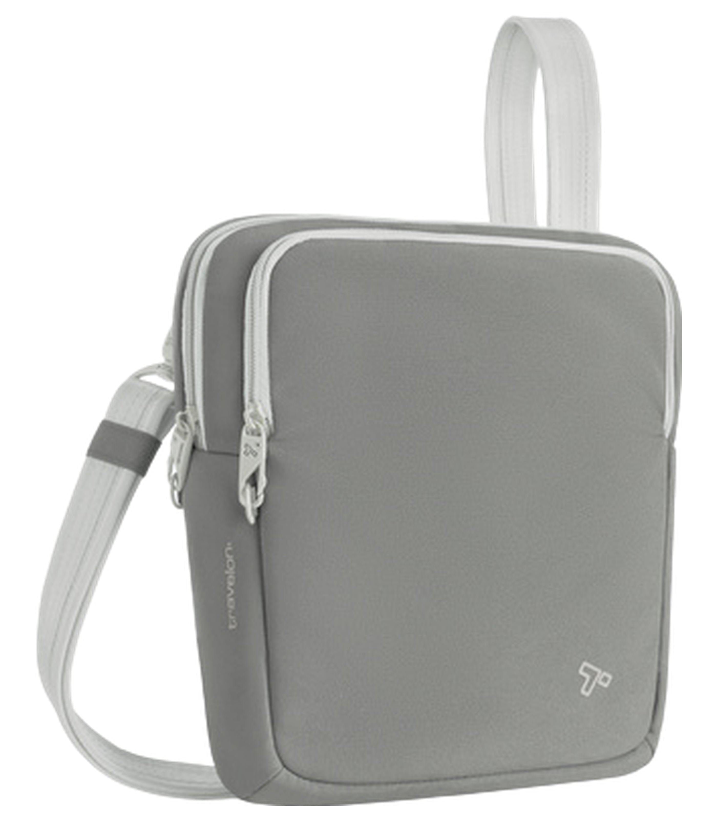 TRAVELONVoyages Anti Theft Slim Crossbody - Granite