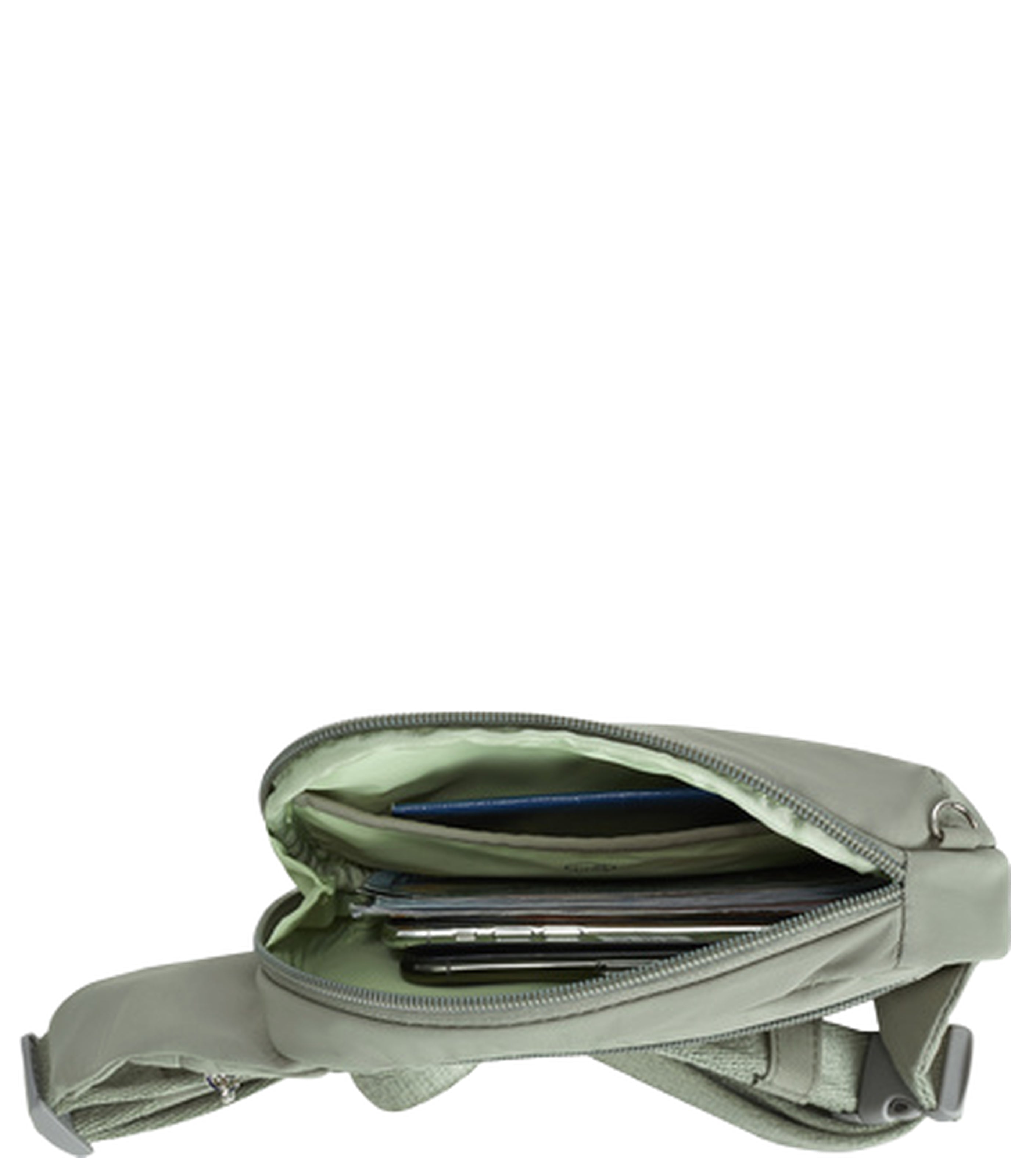 TRAVELONRoam Anti Theft Compack Sling - Moss