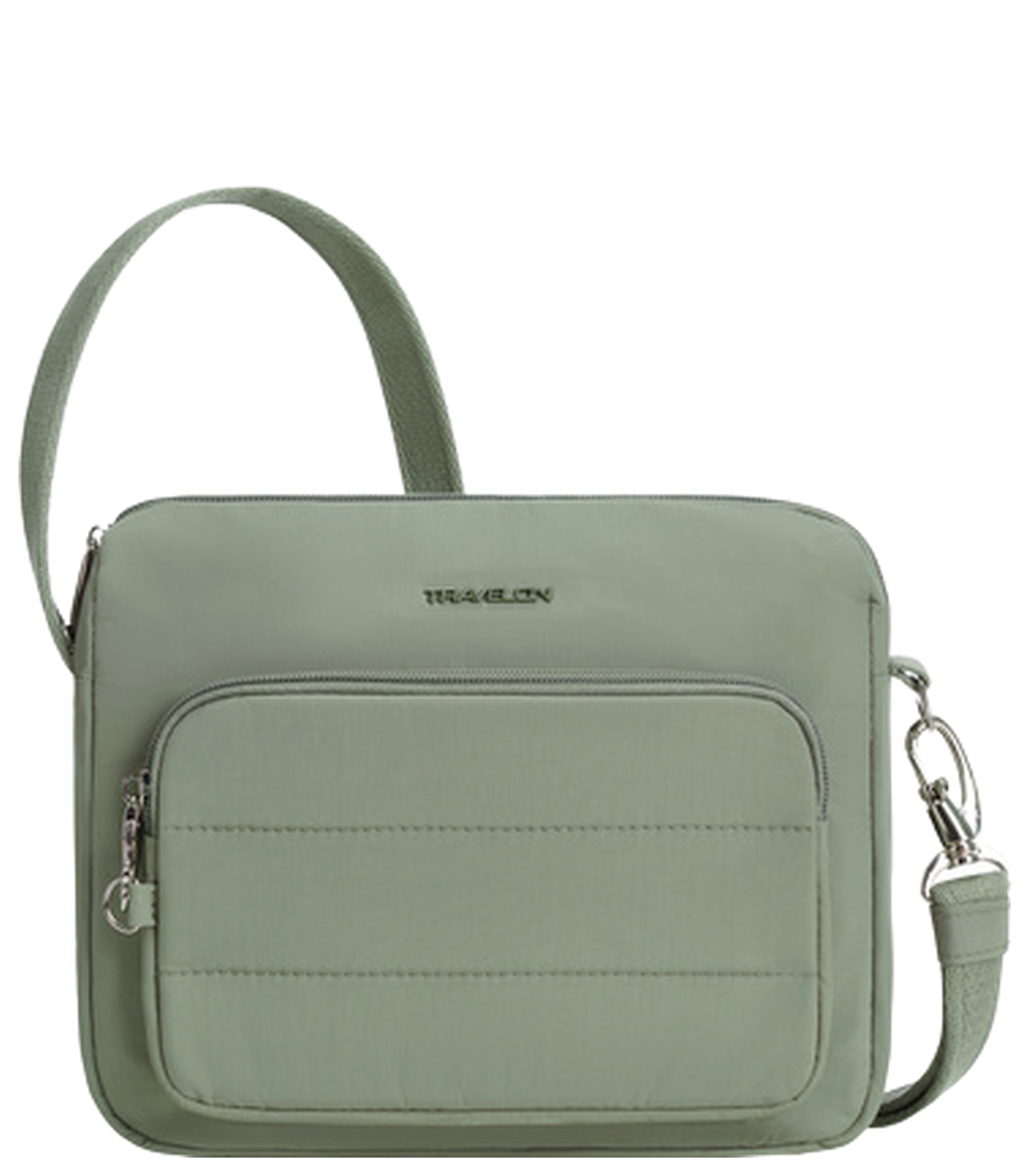 TRAVELONRoam Anti Theft East West Crossbody - Moss