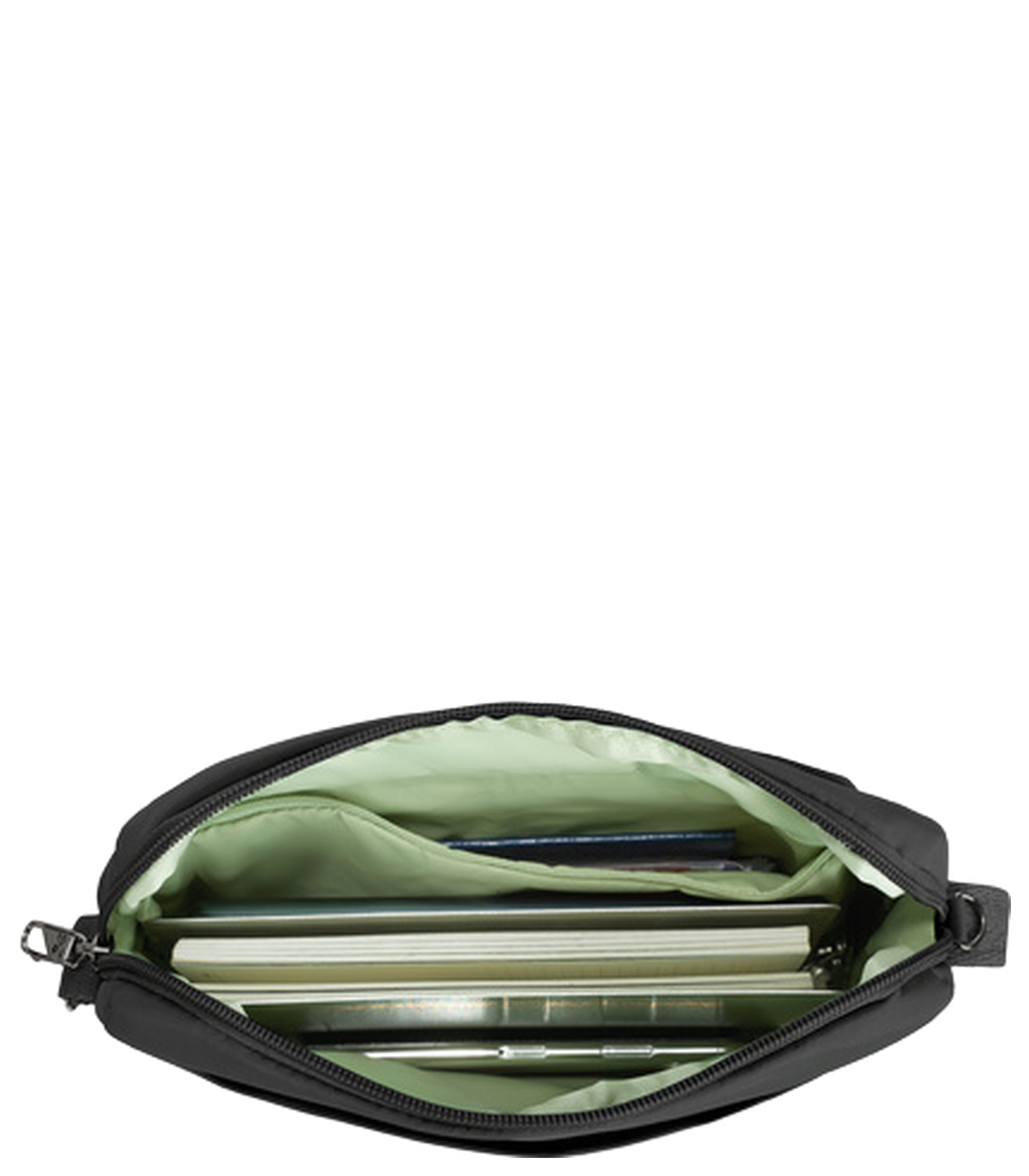 TRAVELONRoam Anti Theft East West Crossbody - Black