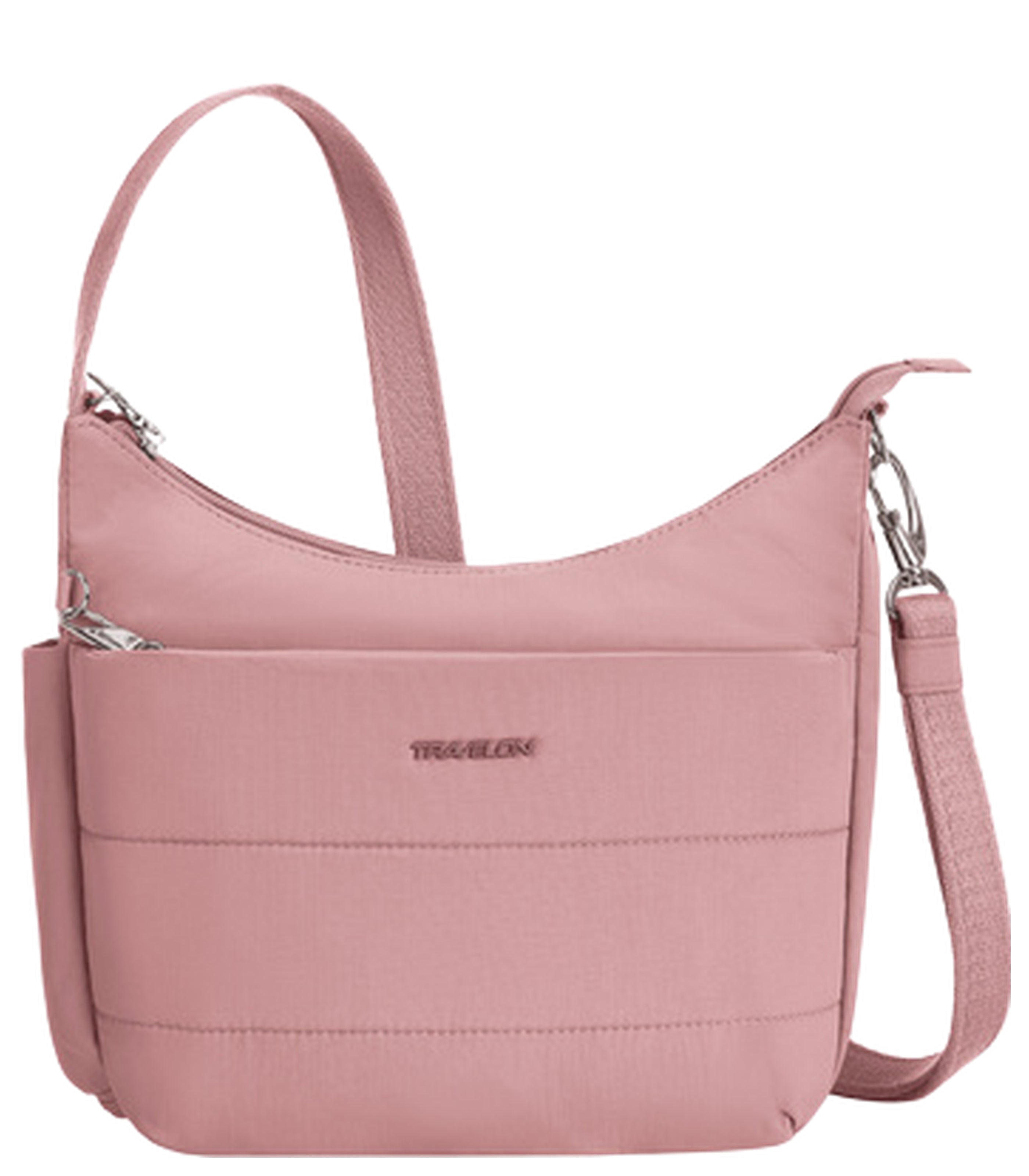 TRAVELONRoam Anti Theft Medium Crossbody - Desert Pink
