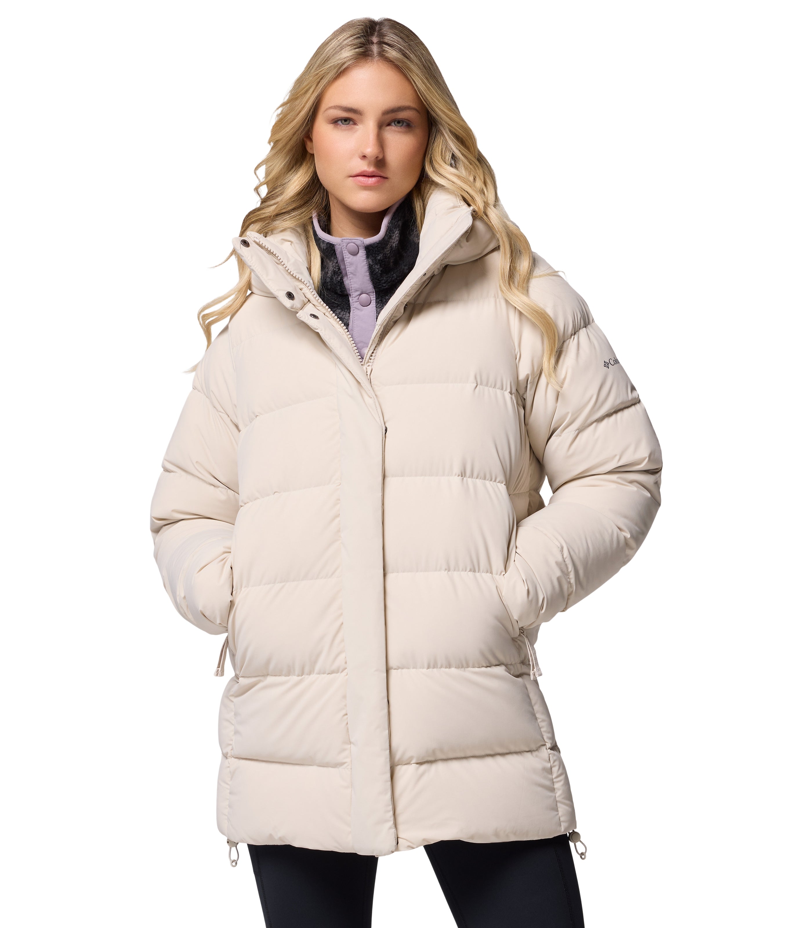 COLUMBIA SPORTSWEARAmaze Puff Mid Hooded Puffer Jacket