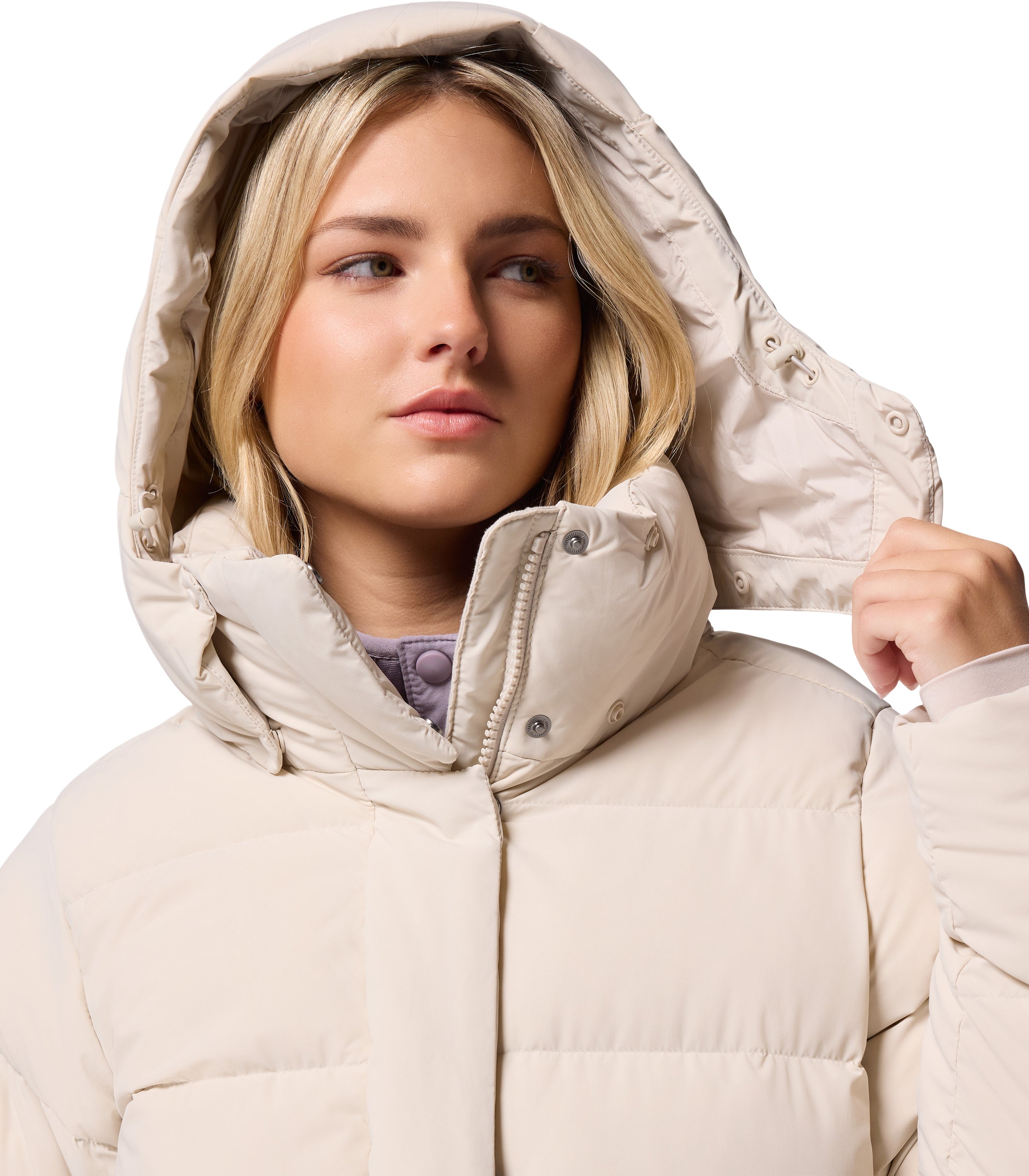 COLUMBIA SPORTSWEARAmaze Puff Mid Hooded Puffer Jacket
