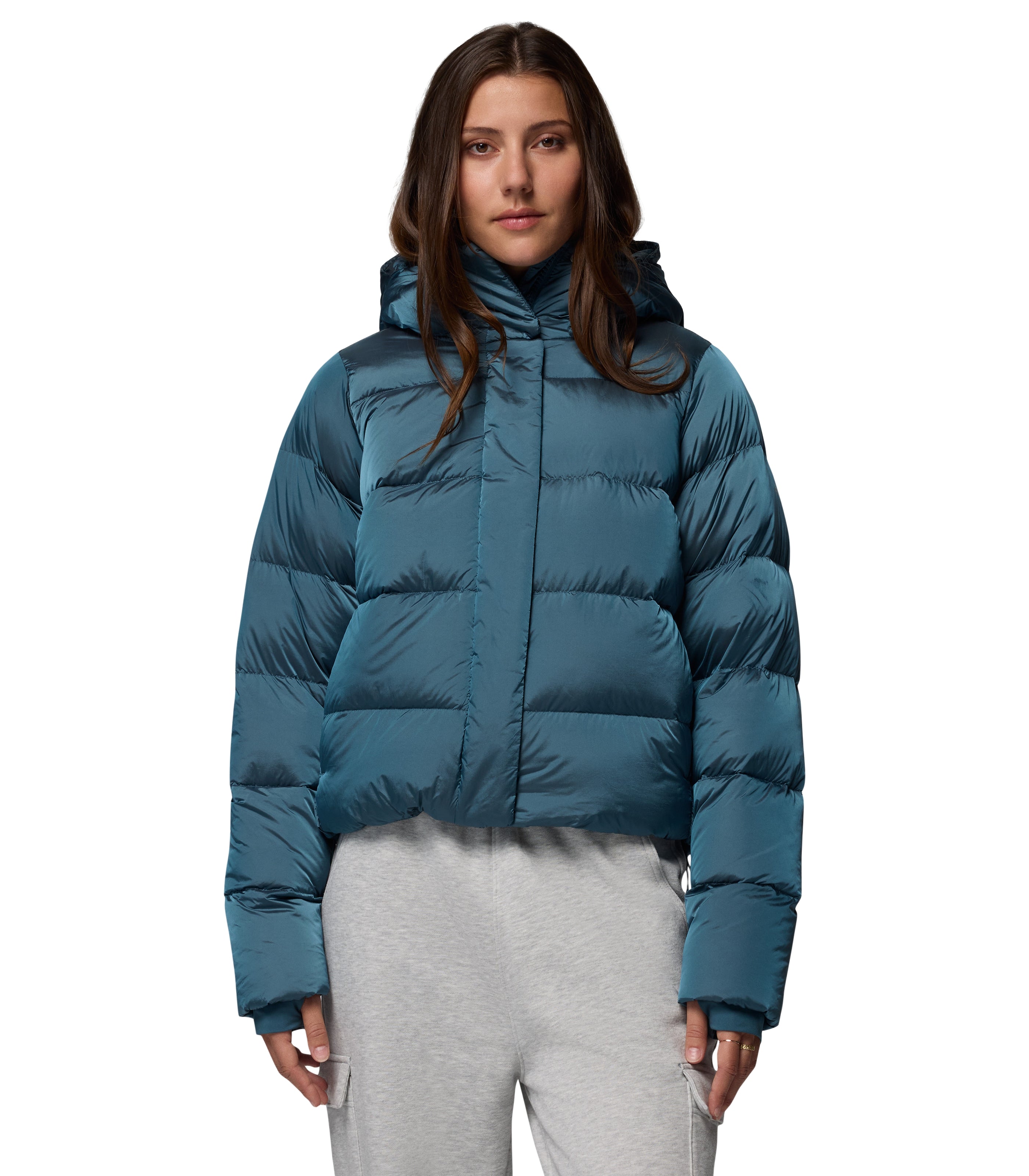 COLUMBIA SPORTSWEARAmaze Puff Hooded Jacket Puffer Jacket