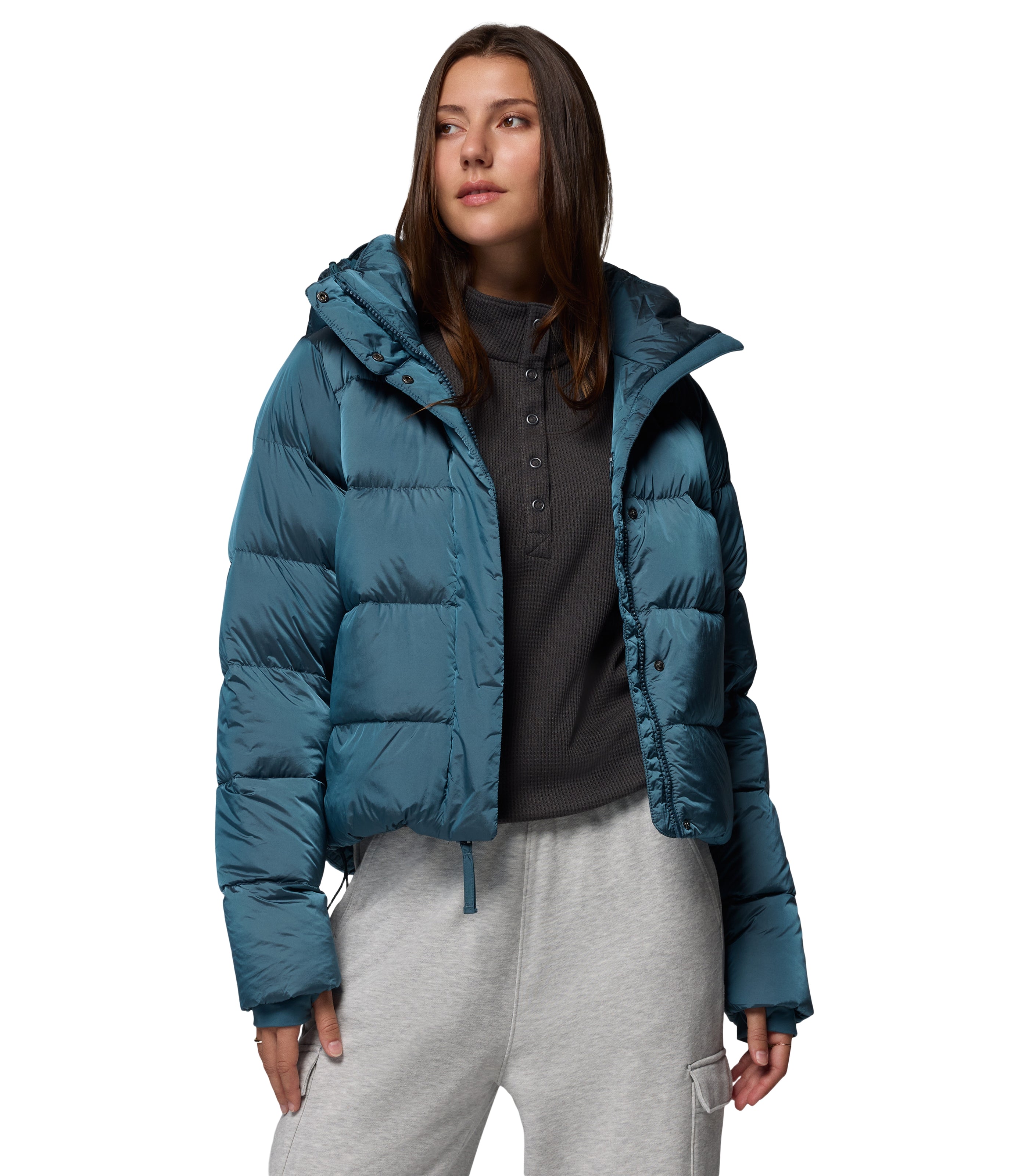 COLUMBIA SPORTSWEARAmaze Puff Hooded Jacket Puffer Jacket