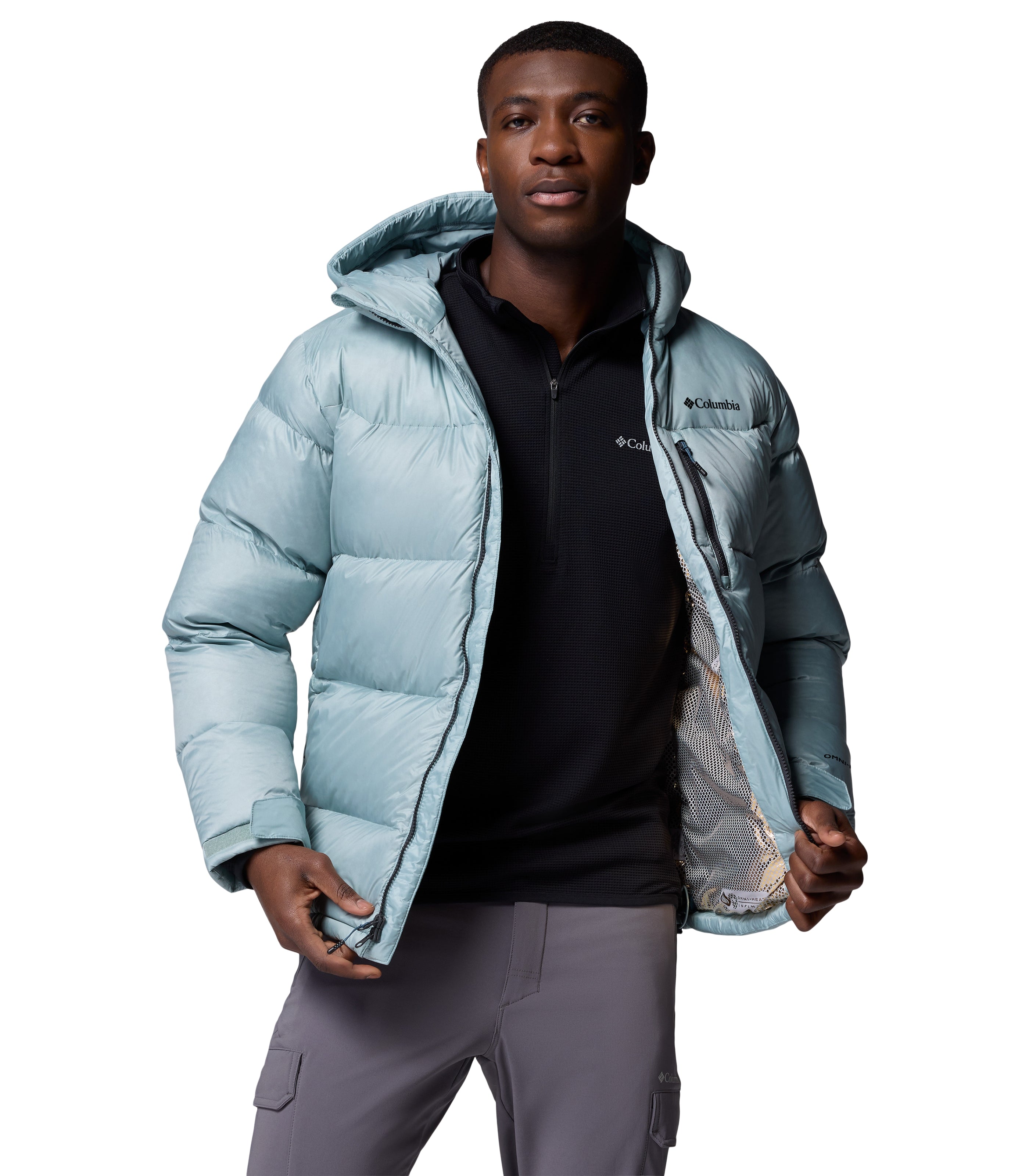 COLUMBIA SPORTSWEARCloudview Down Hooded Puffer Jacket