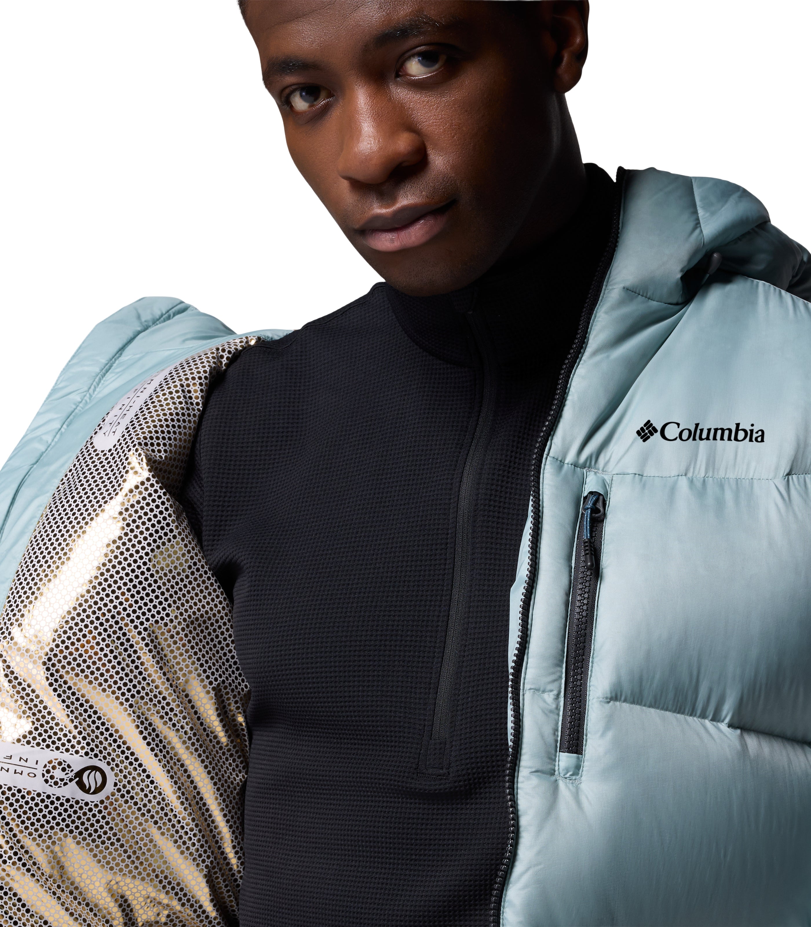 COLUMBIA SPORTSWEARCloudview Down Hooded Puffer Jacket