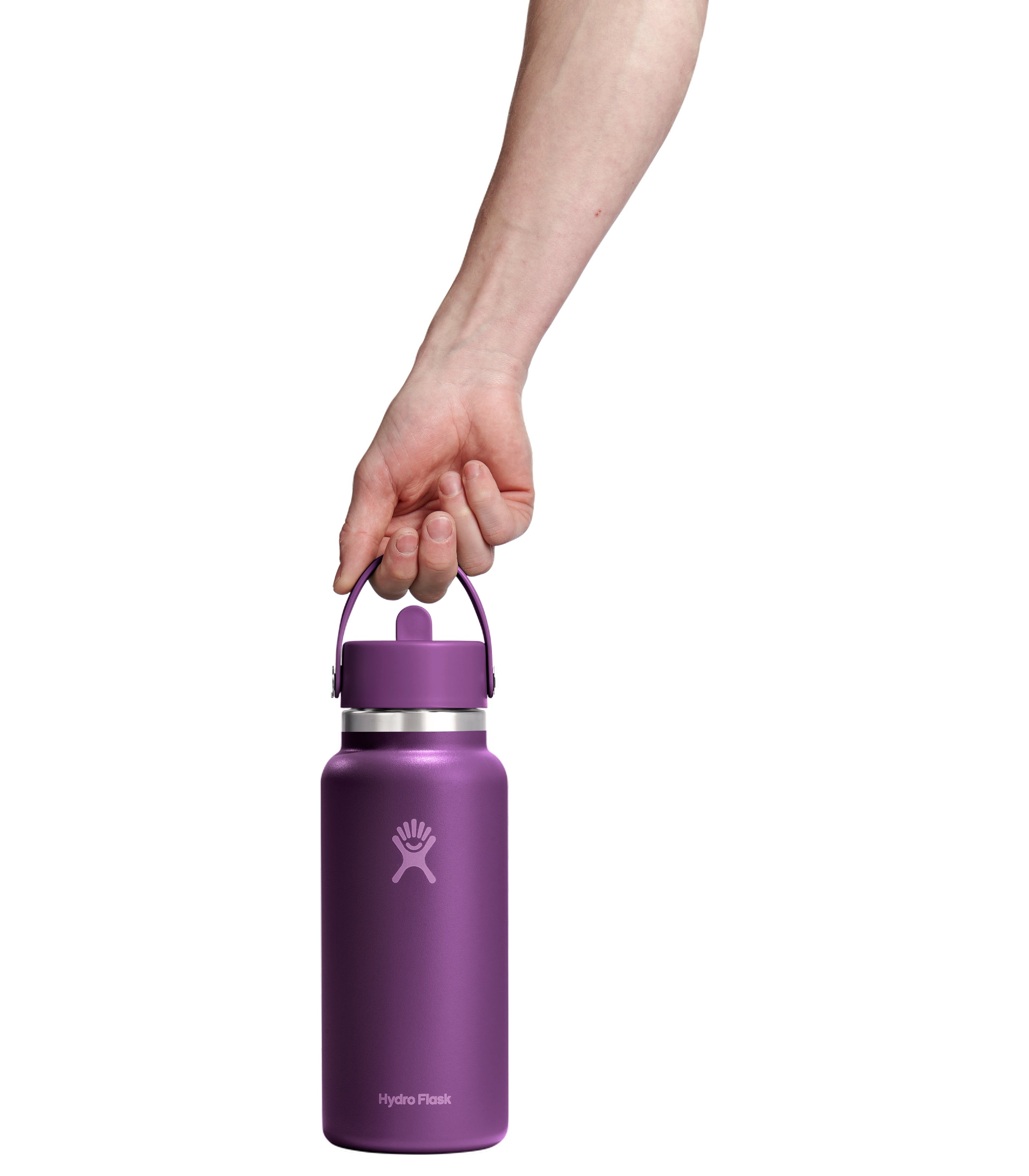 HYDRO FLASKWide Flex Straw Cap Water Bottle