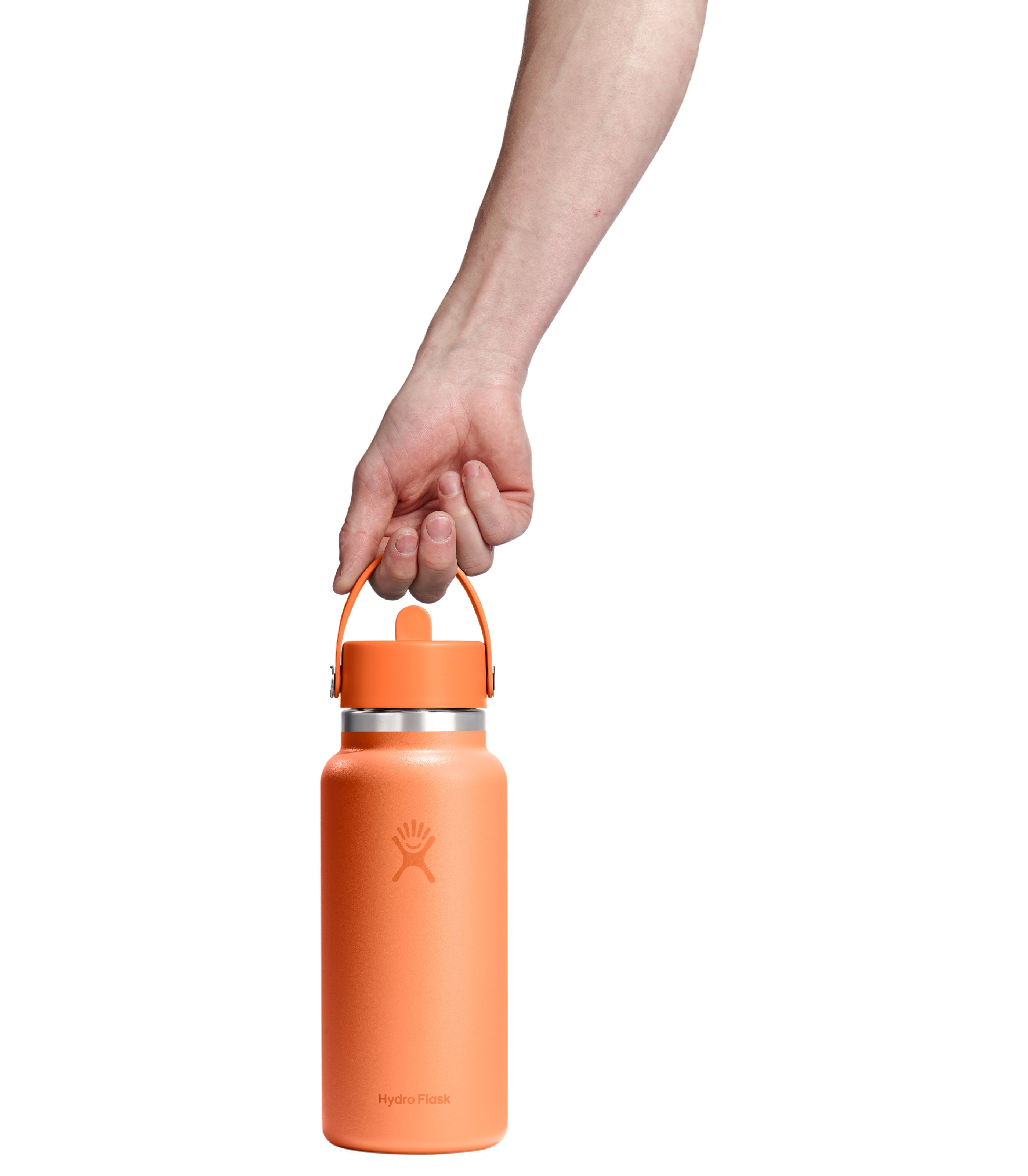 HYDRO FLASKWide Flex Straw Cap Water Bottle