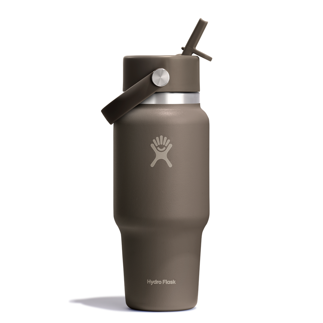 HYDRO FLASKWide Flex Straw Cap Water Bottle