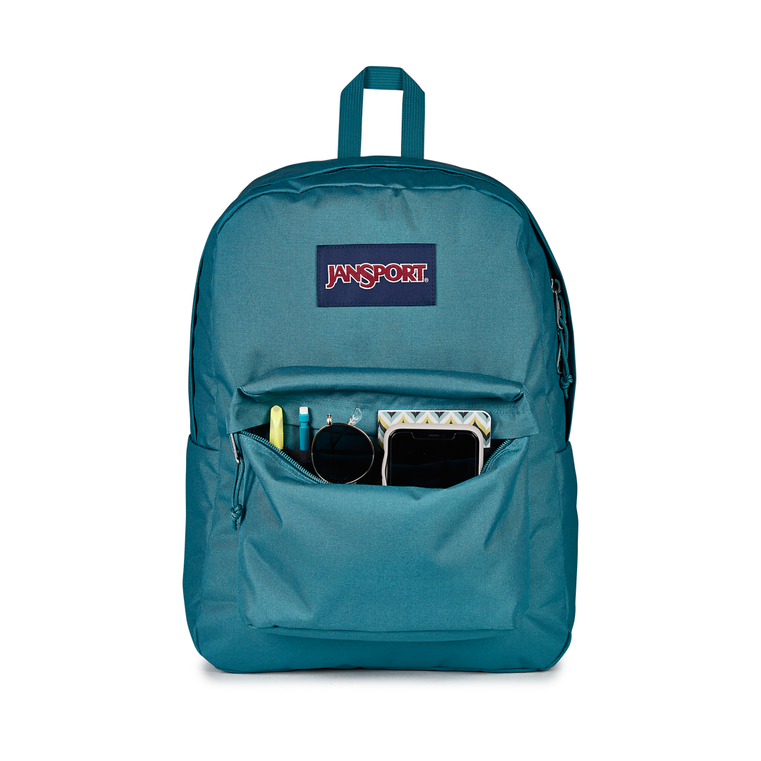 JANSPORTJANSPORT SUPERBREAK PLUS EMERALD POOL 26L