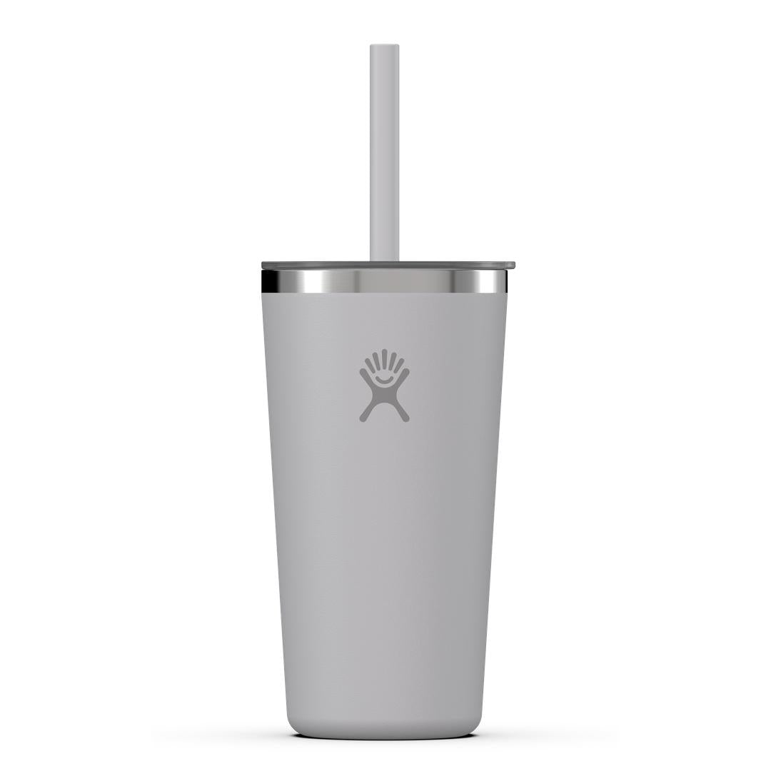HYDRO FLASKTumbler Clear Straw Lid Water Bottle