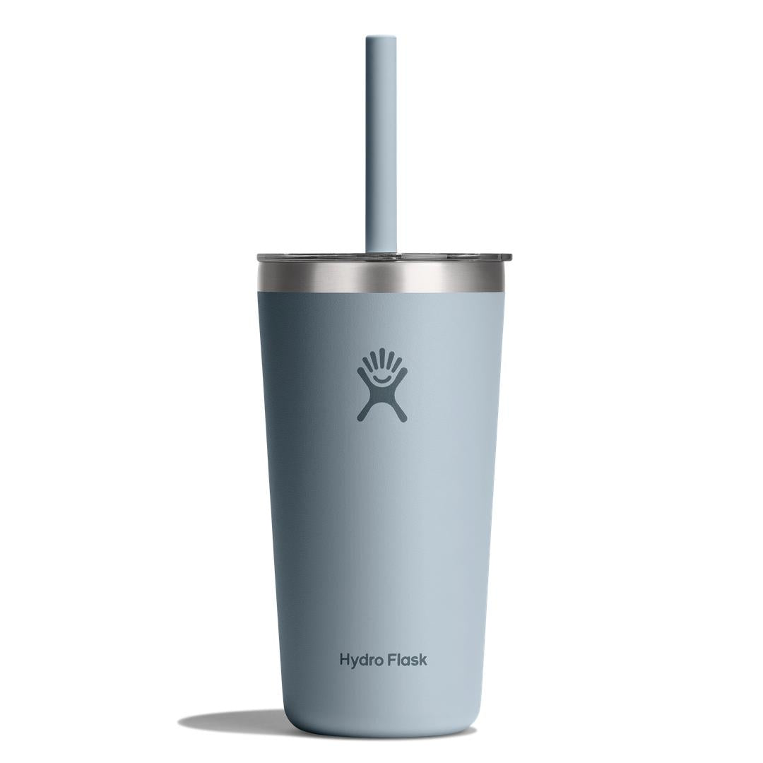 HYDRO FLASKTumbler Clear Straw Lid Water Bottle
